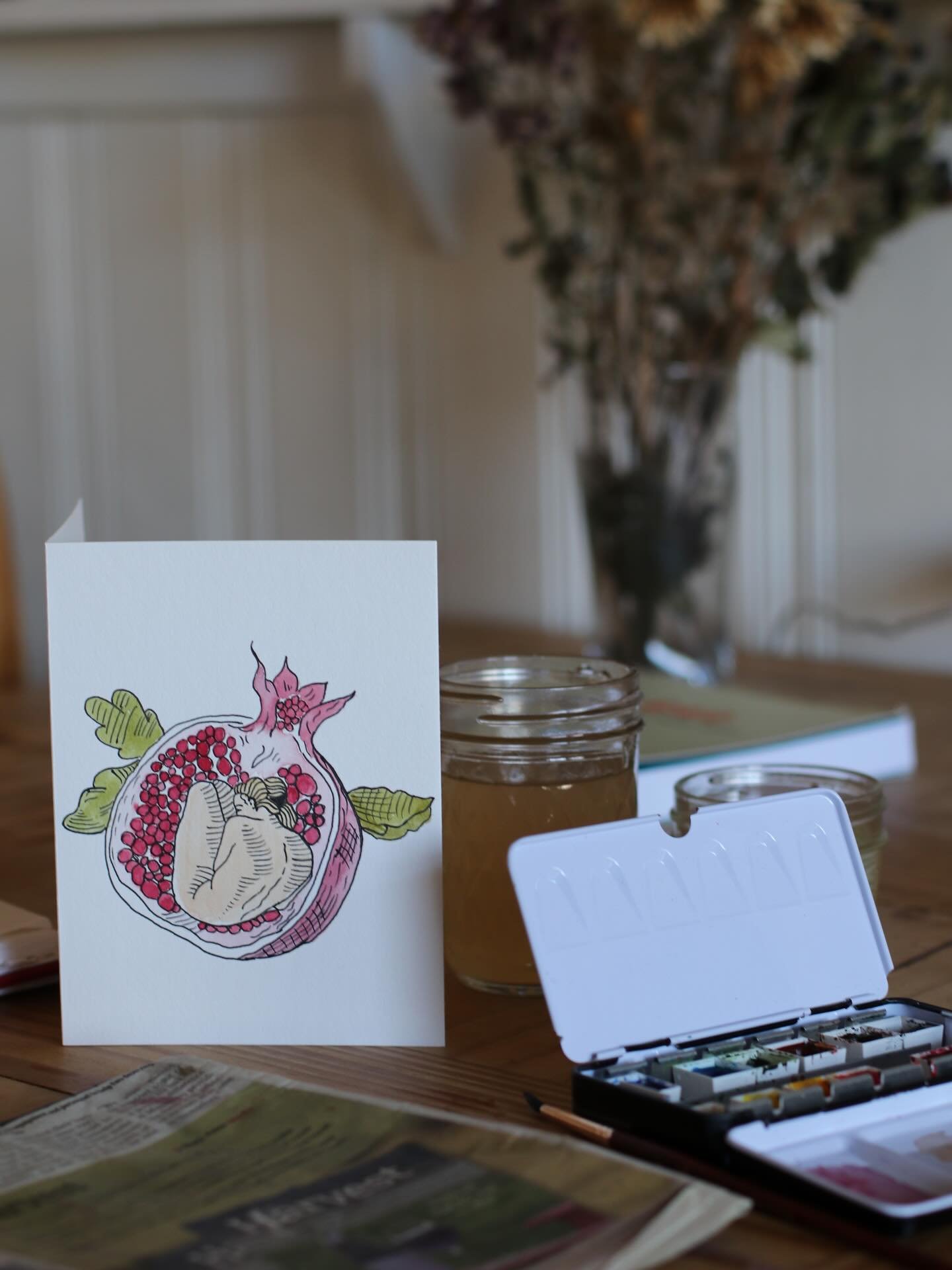 The holidays invite us to slow down. Tuck in. Pull out the art supplies and remember what play feels like 🤸&zwj;♀️

They offer a chance for us to create, under the guise of obligation. It can seem like a tall order, to quiet the world around you and