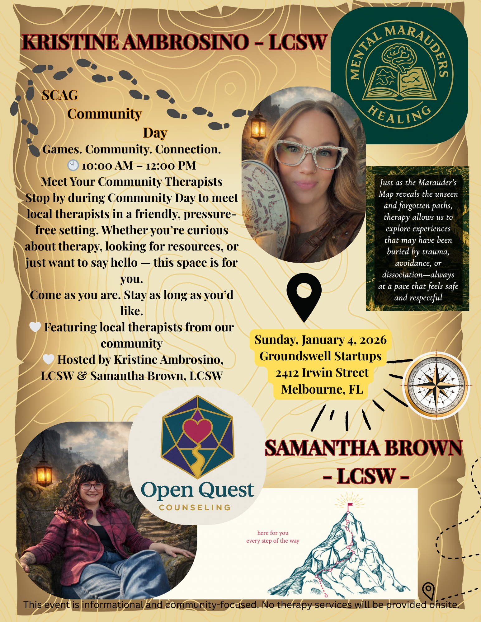 Community day: Meet your local therapist! 