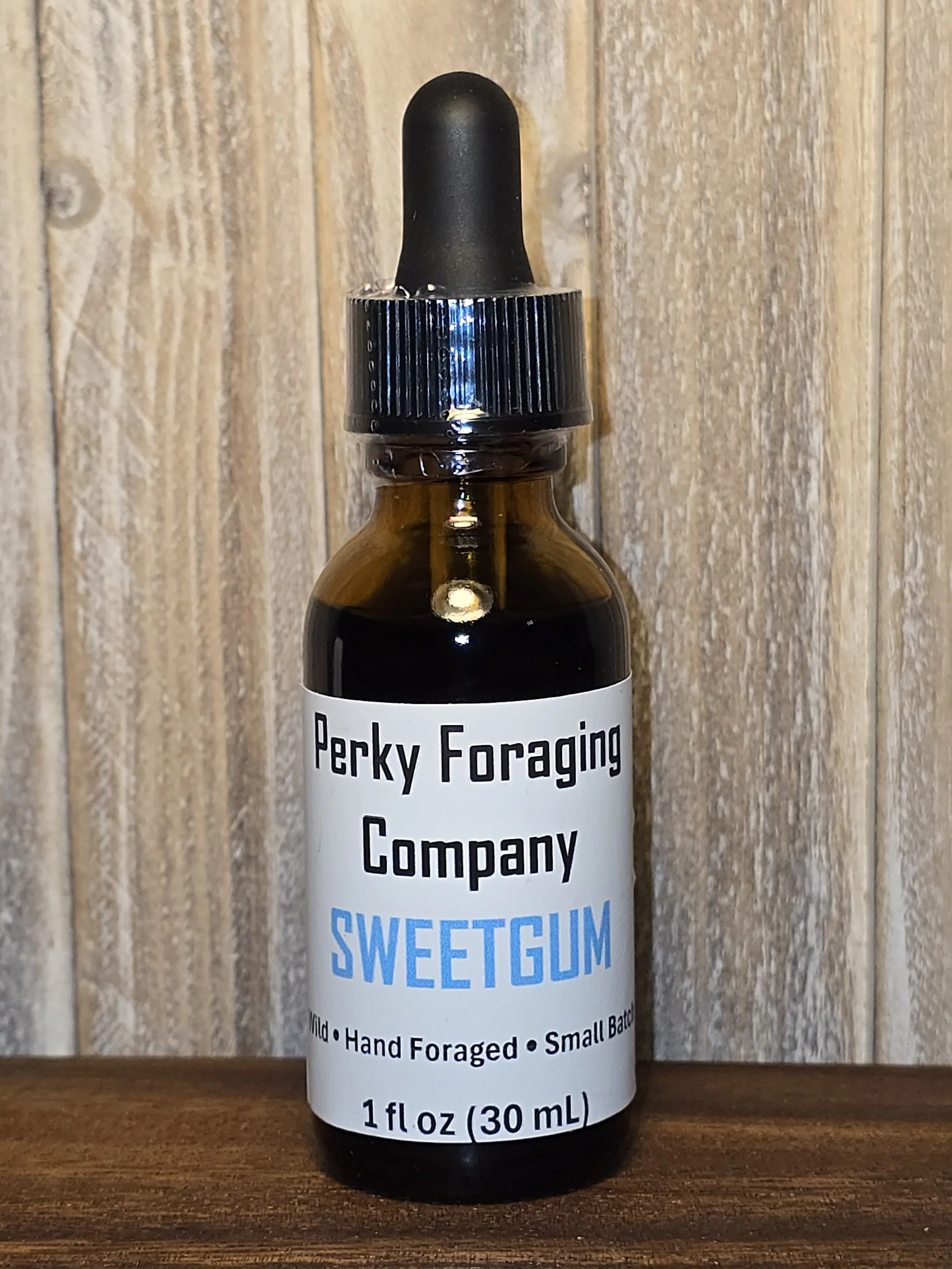 Sweetgum Tincture – Wildcrafted Herbal Extract – 1 oz / 2 oz (Best Value)