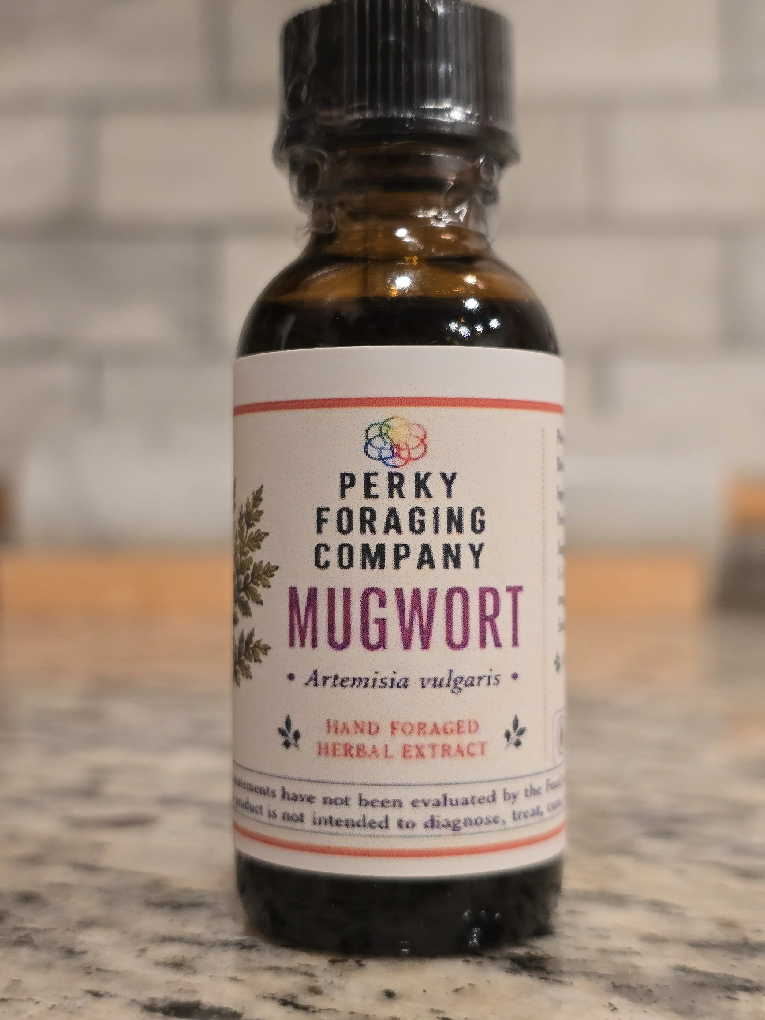 Mugwort Tincture – Wildcrafted Herbal Extract – 1 oz / 2 oz (Best Value)