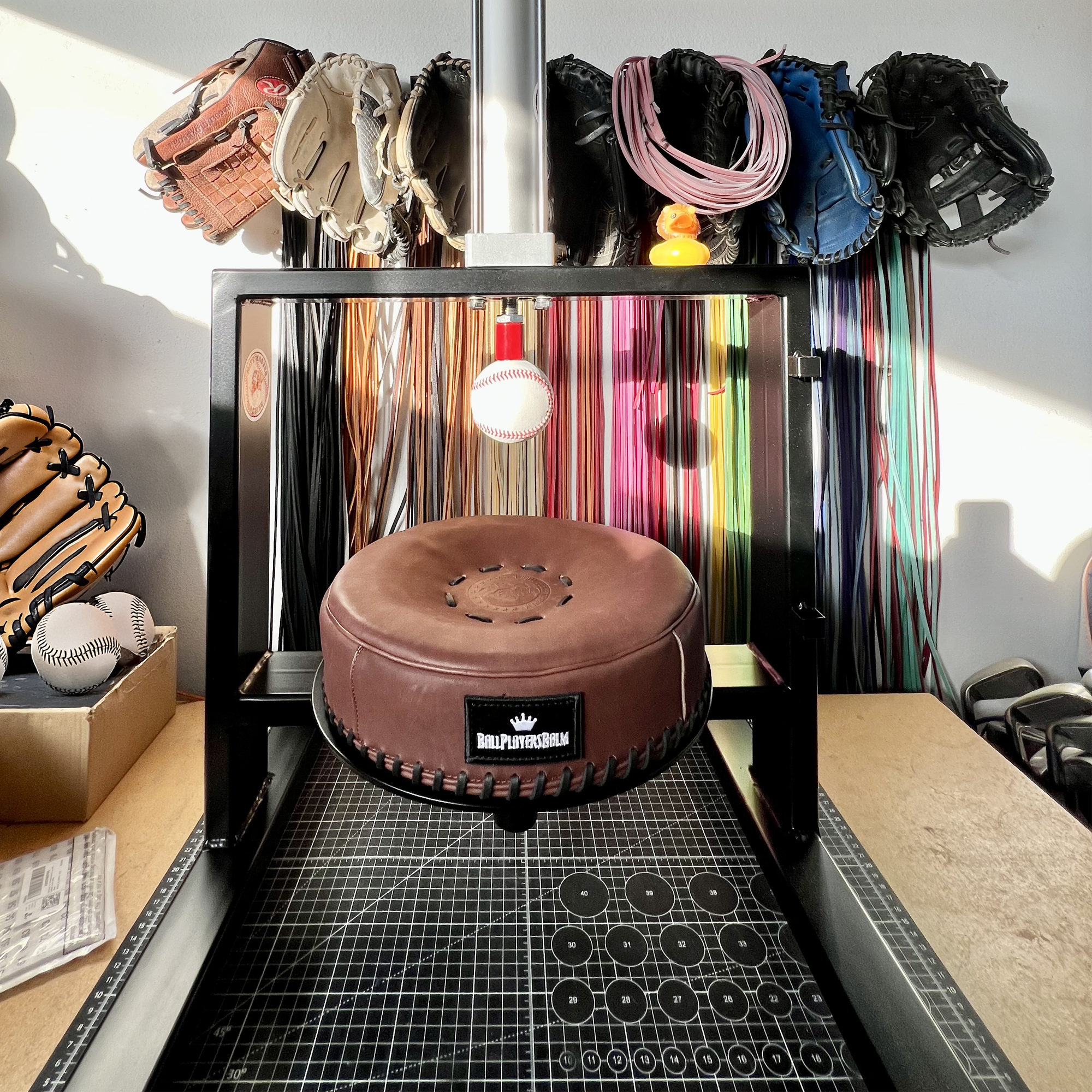 CV Glove Works Break In Machine