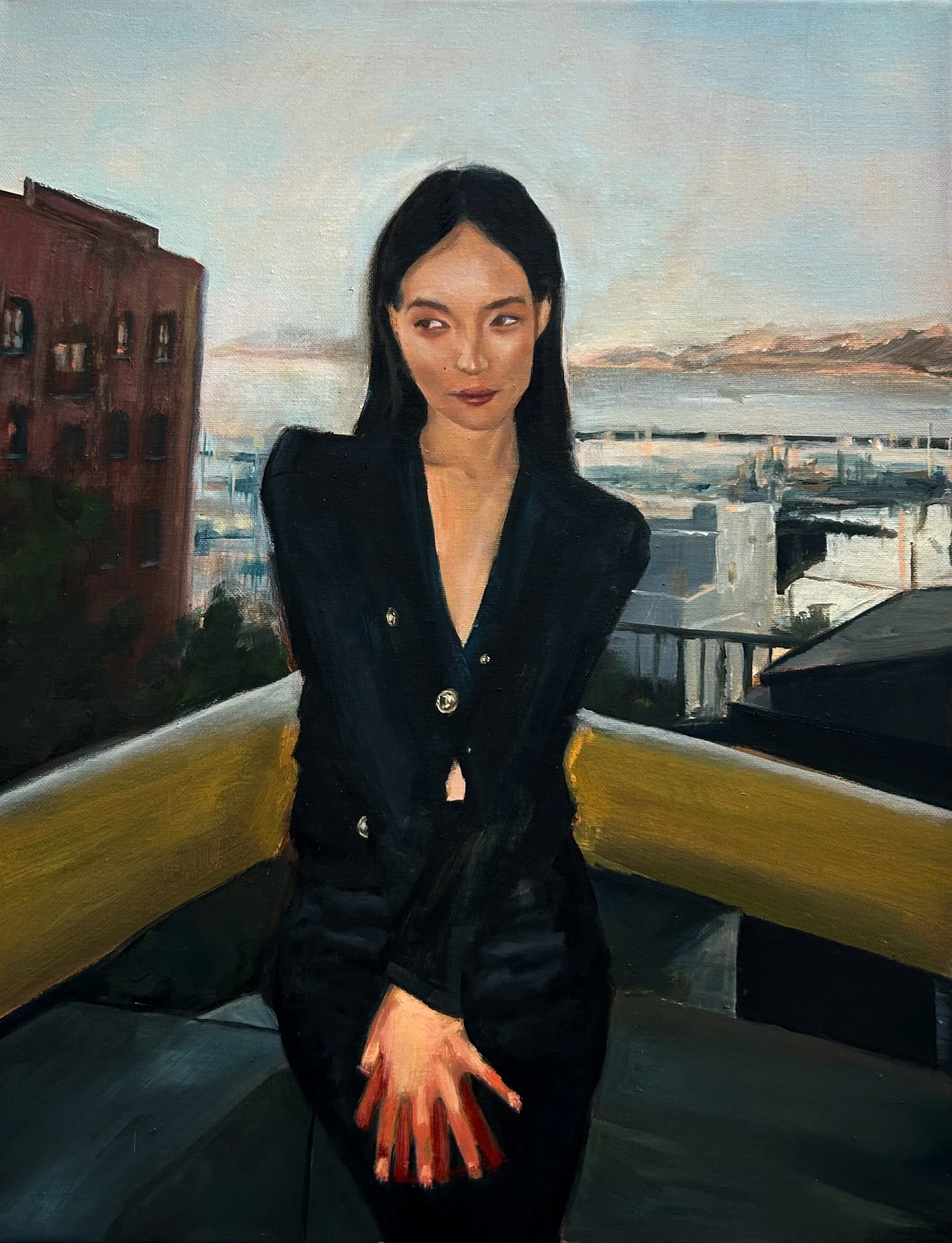 " Leah " 2024,
Oil on canvas