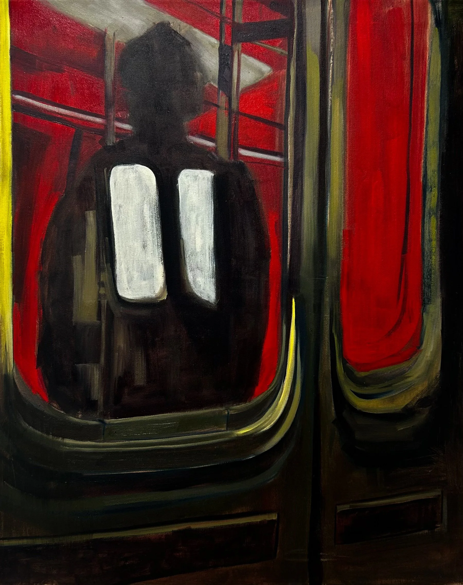" Through and Through " 2024,
Oil on canvas, 24x30