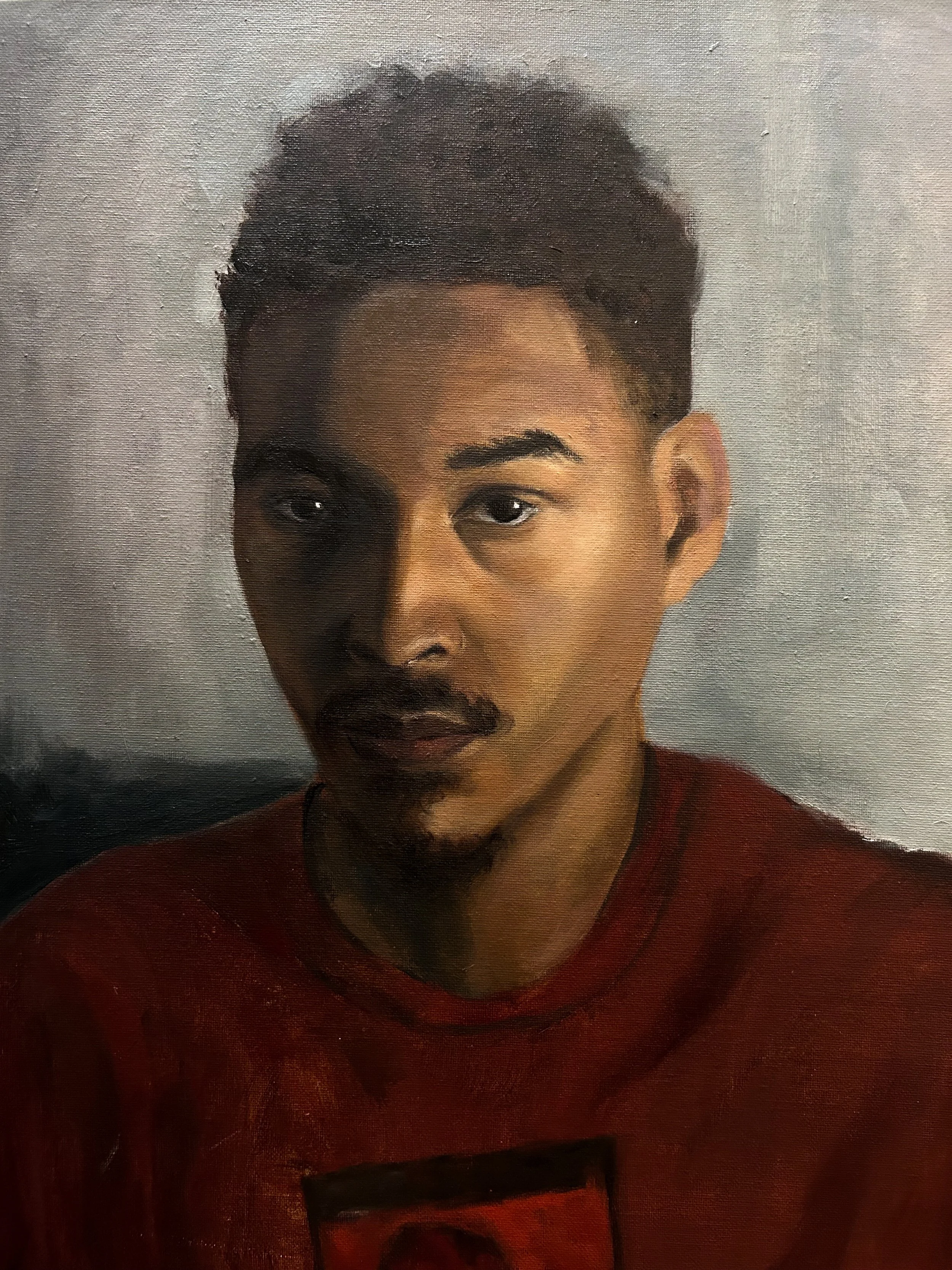 " Avorie " 2024,
Oil on panel, 