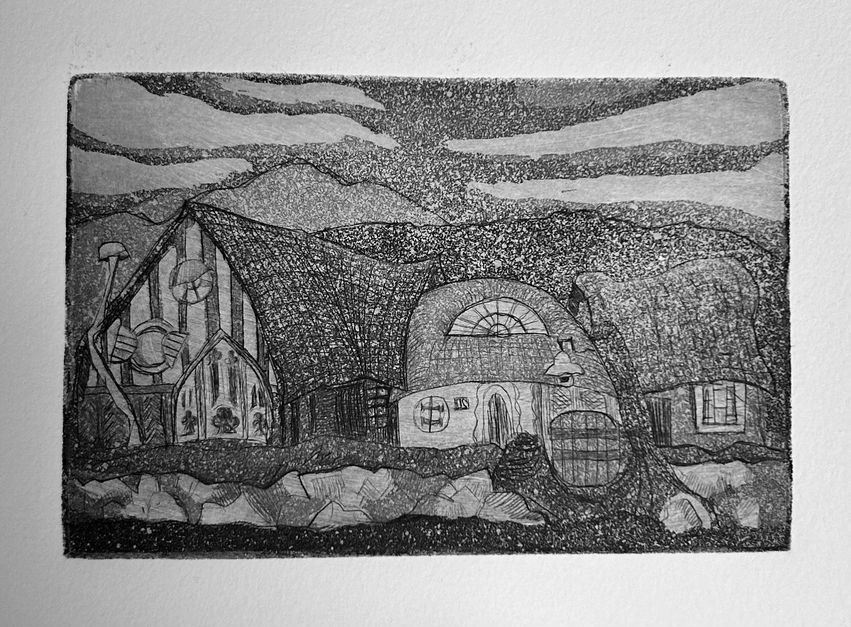 " Mr.sam " 2023,
Printing etching