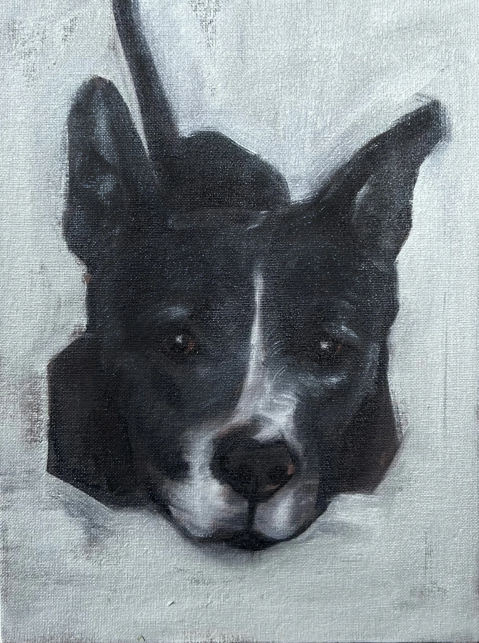 " Moma " 2023,
Oil on panel, 11x14