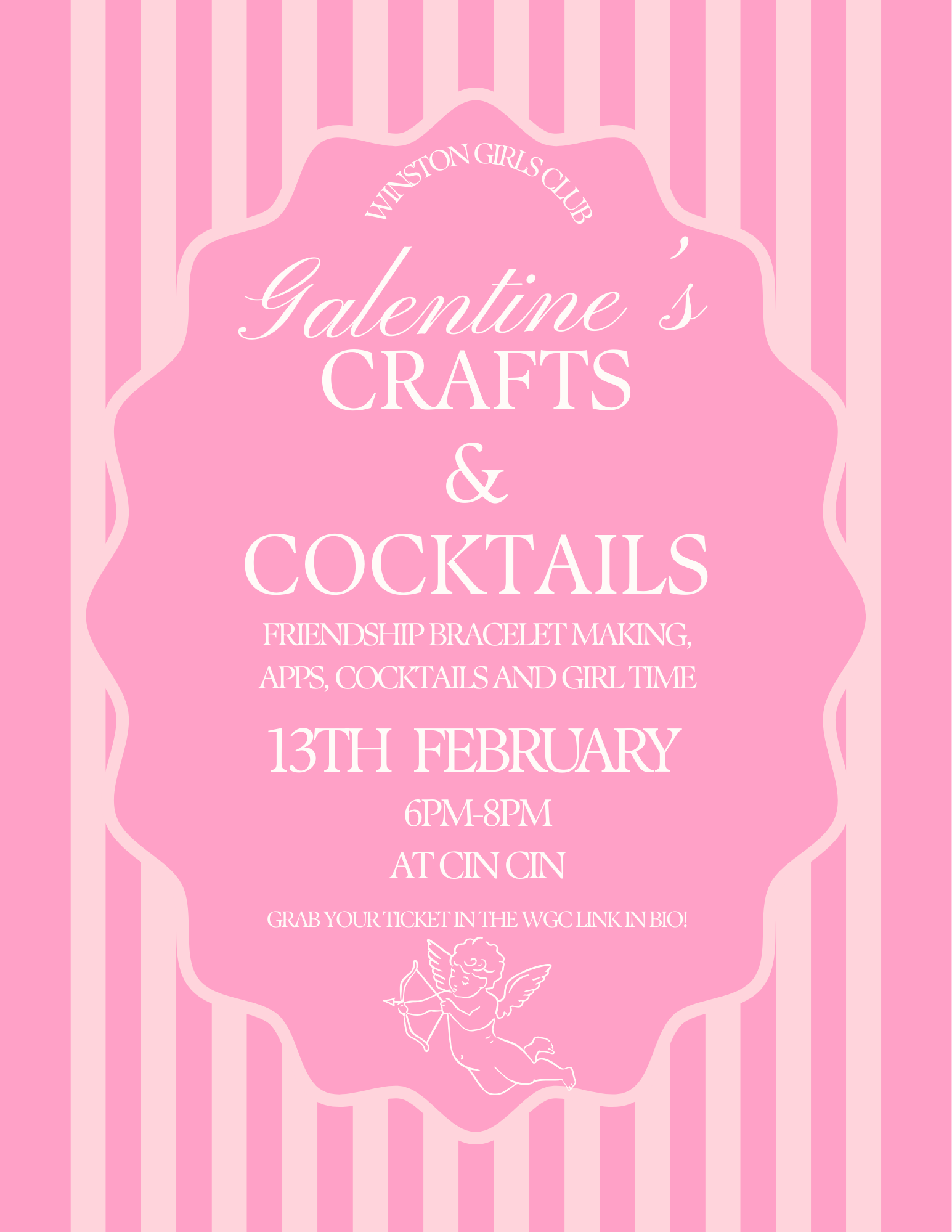 WGC Galentine's Crafts & Cocktails