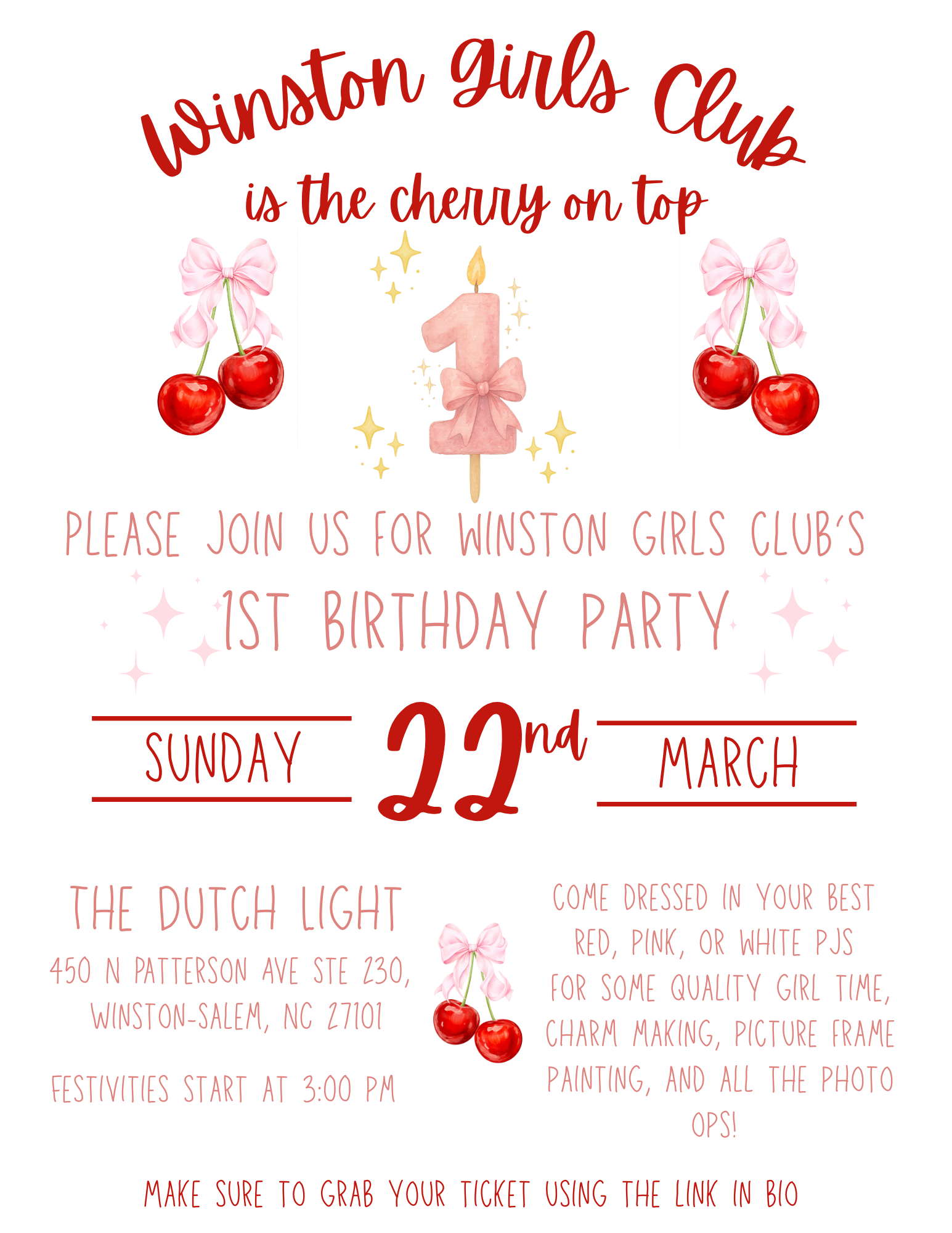 WGC 1st Birthday Party