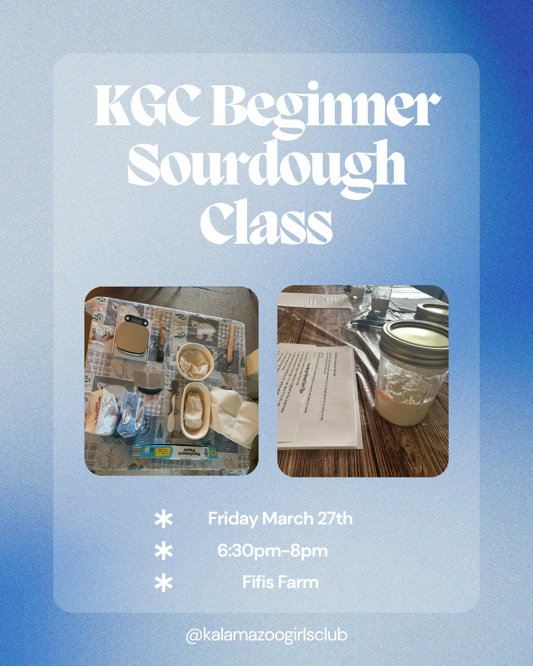 Beginner Sourdough Class