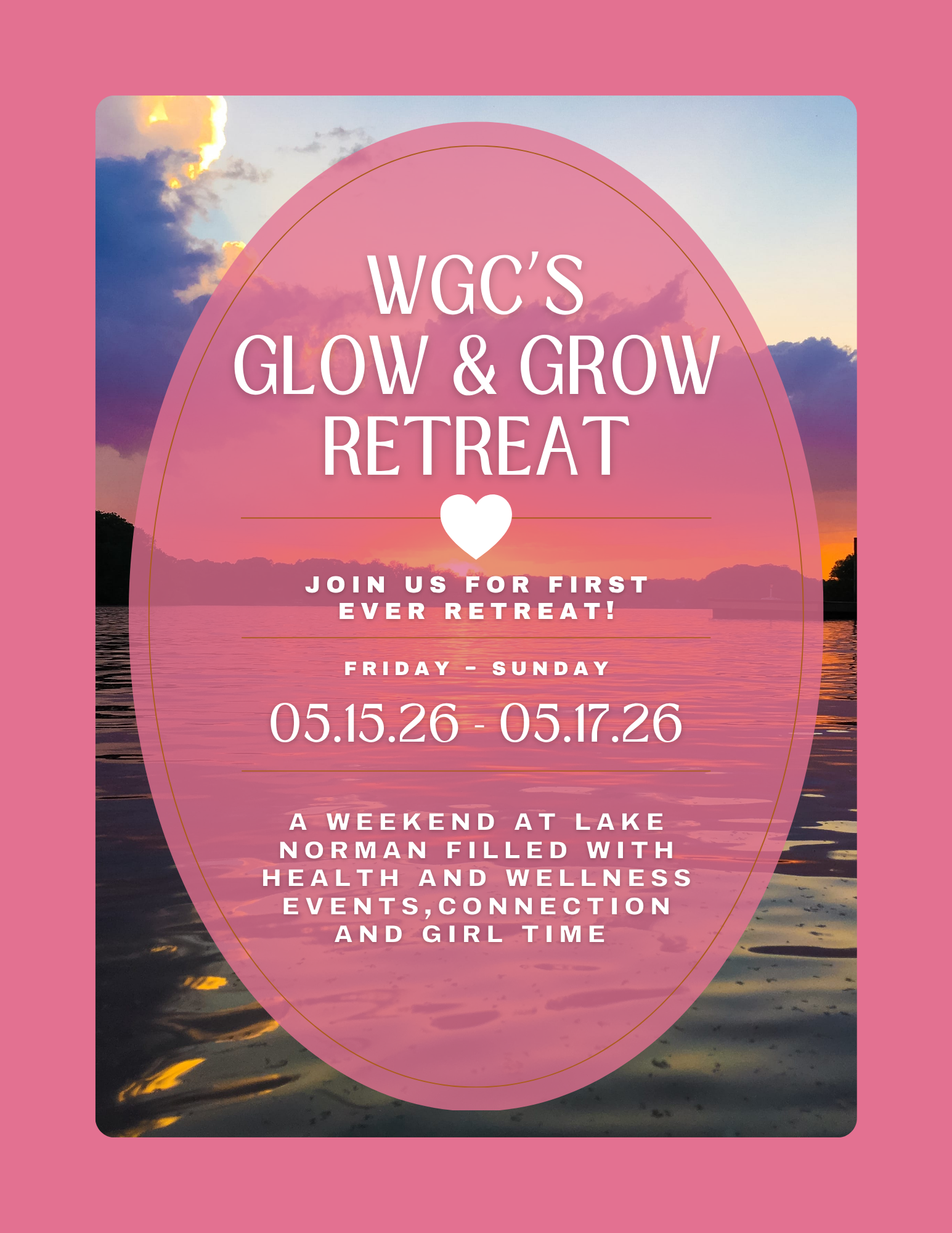 WGC Glow &amp; Grow 2026 Retreat