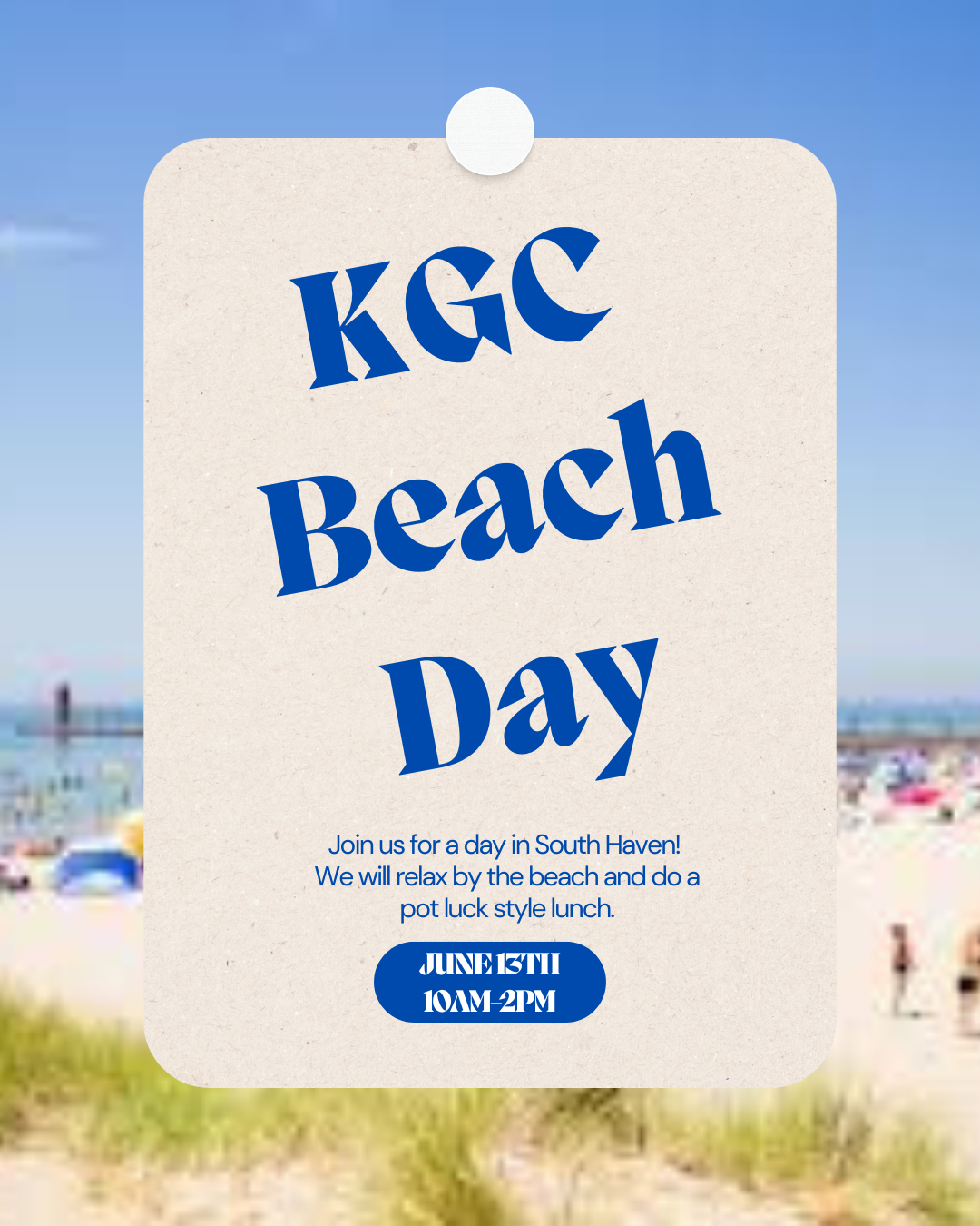 KGC South Haven Beach Day