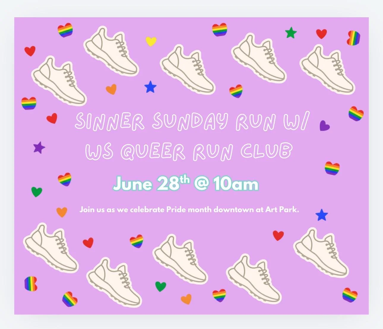 Run/walk with WS Queer Run Club