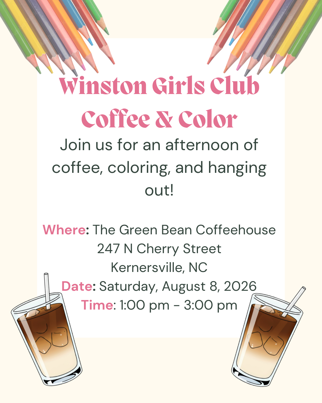 Coffee and Color Meetup