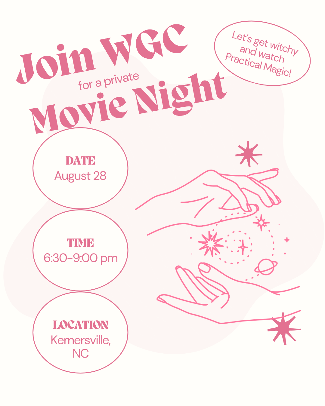 Member Movie Night (Practical Magic)