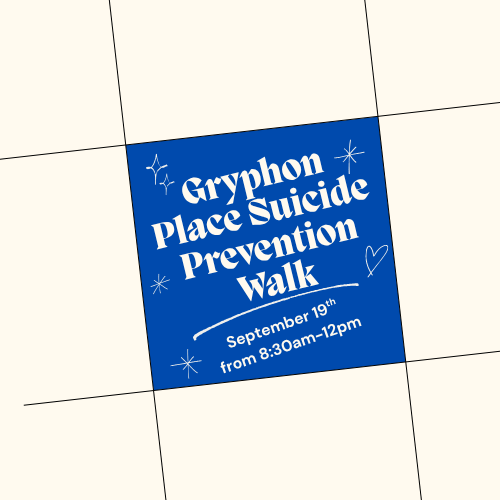 Gryphon Place Suicide Prevention Walk