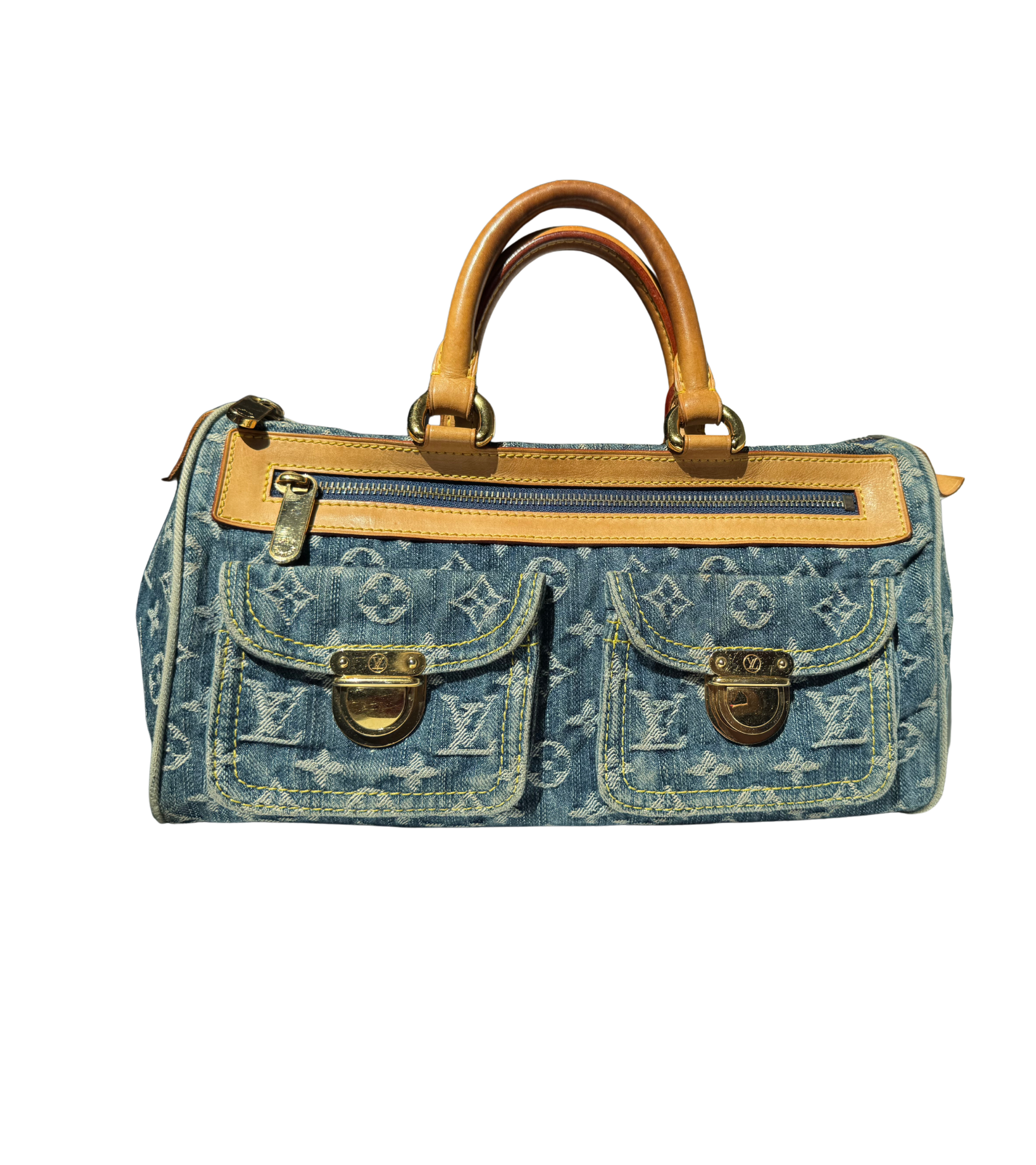 Louis Vuitton Monogram Denim Neo Speedy