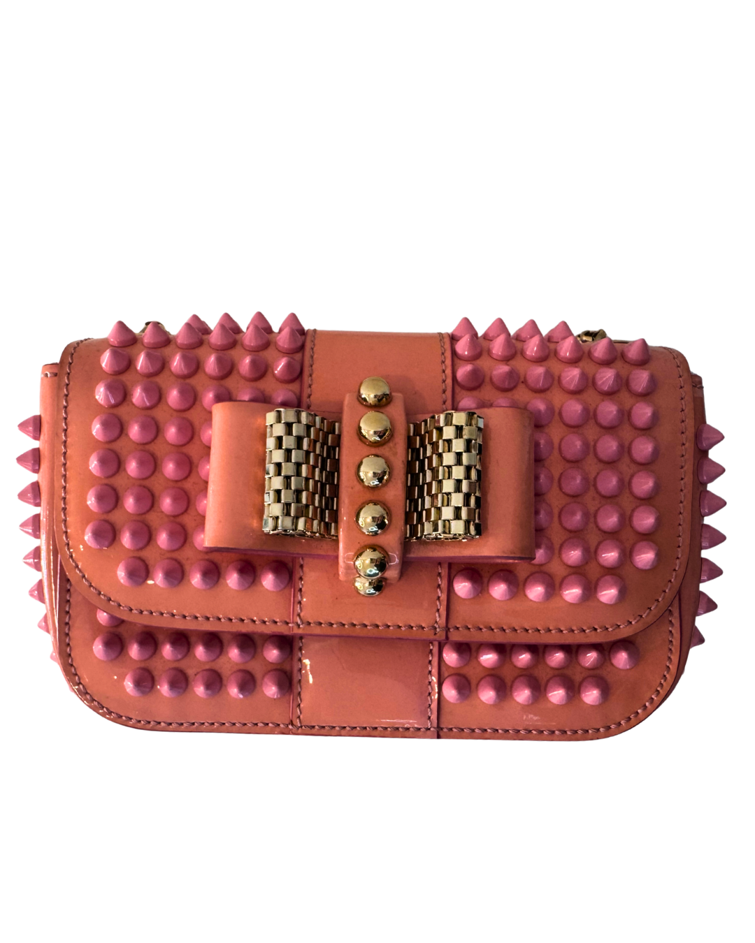 Christian Louboutin Sweet Charity (Studded, Pink Patent)