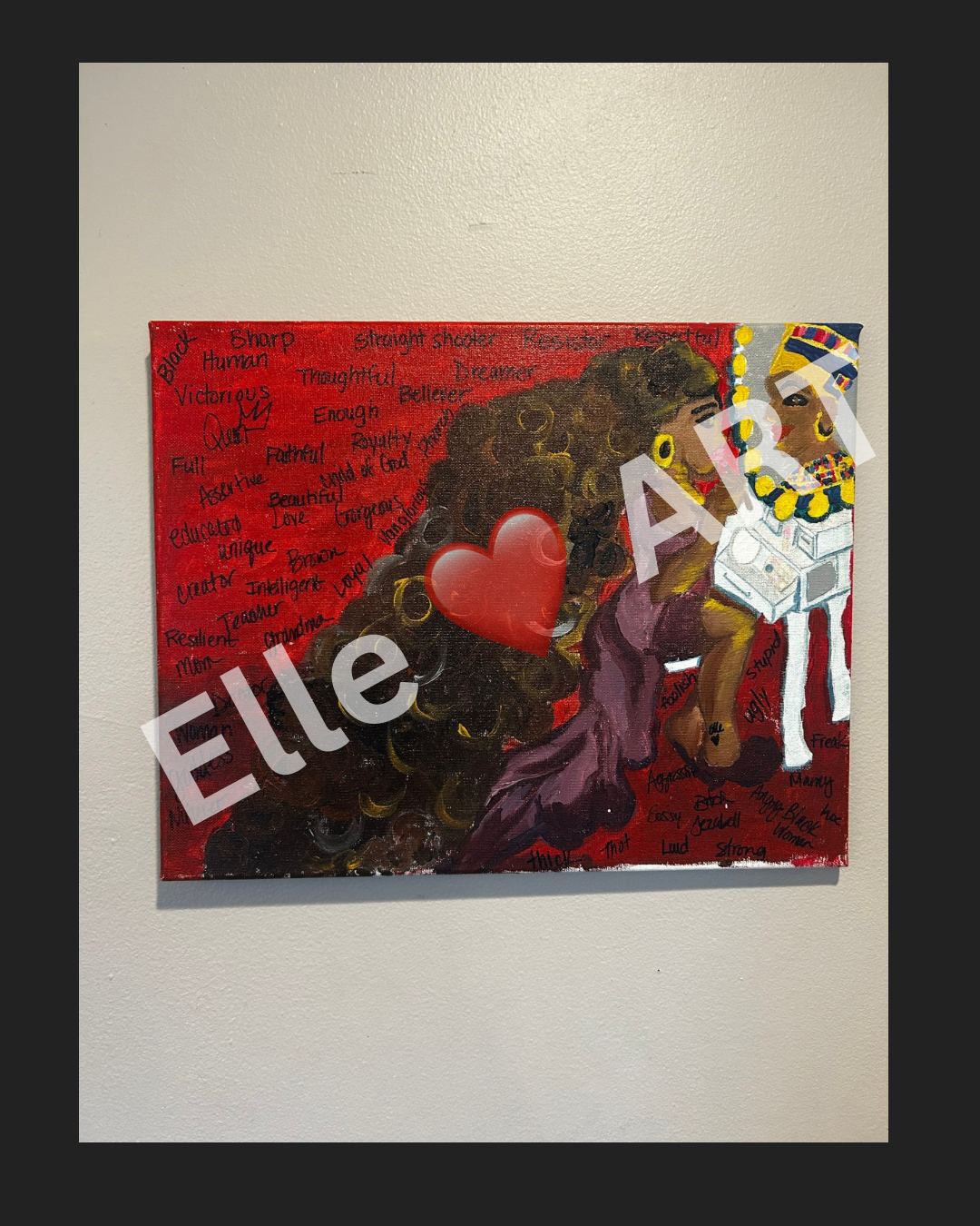 "My Smile is Vanglorious" 11” x 14 (c)2018.