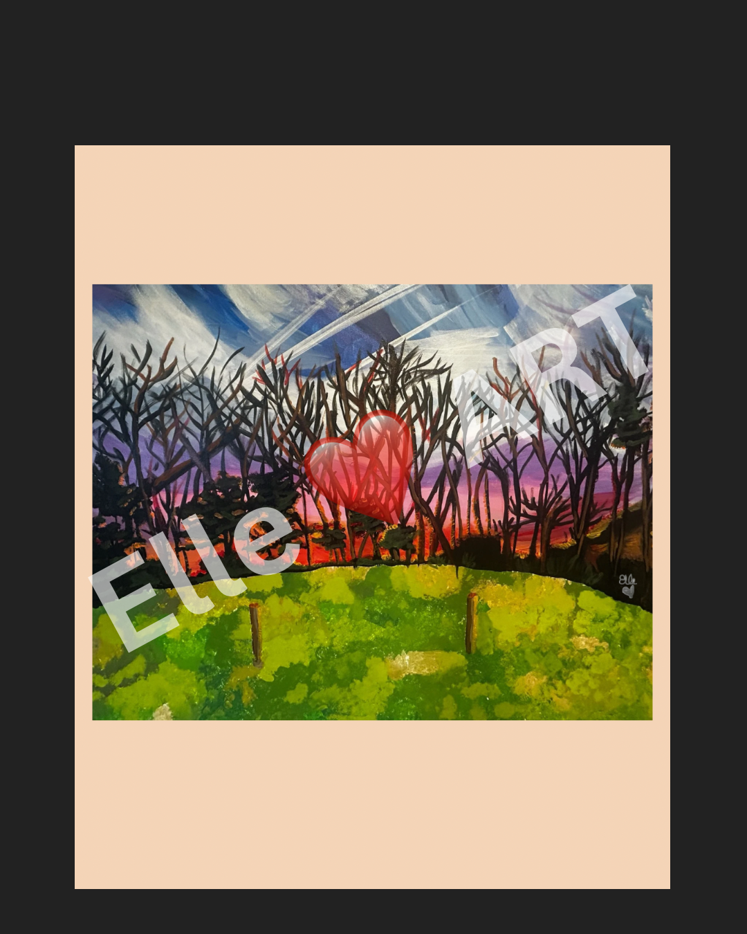 “Get grounded!” 18” x 24” (c)2024 