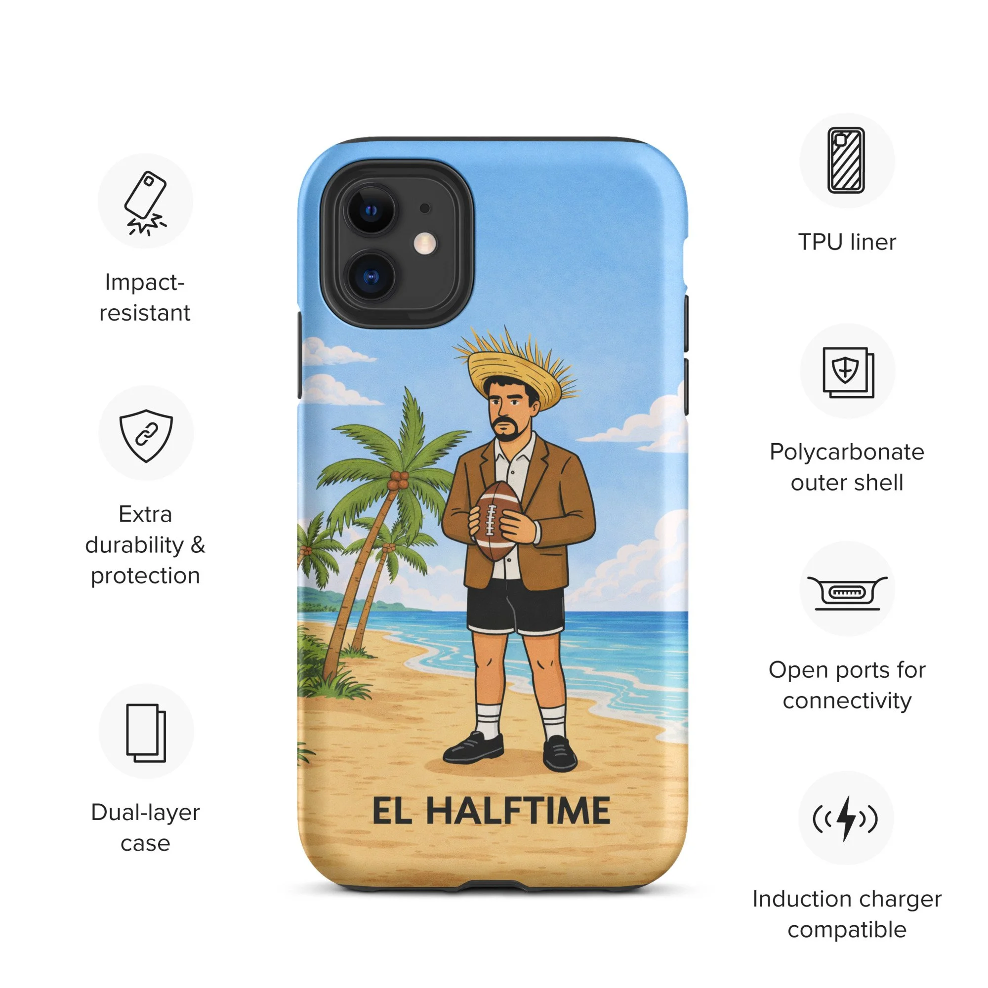 El Halftime - Tough Case for iPhone®