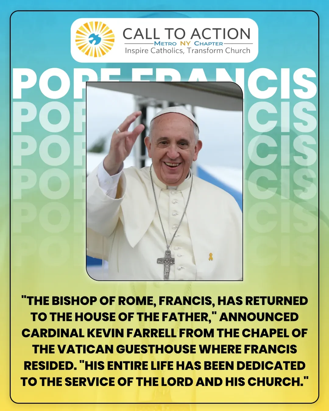 Death of Pope Francis