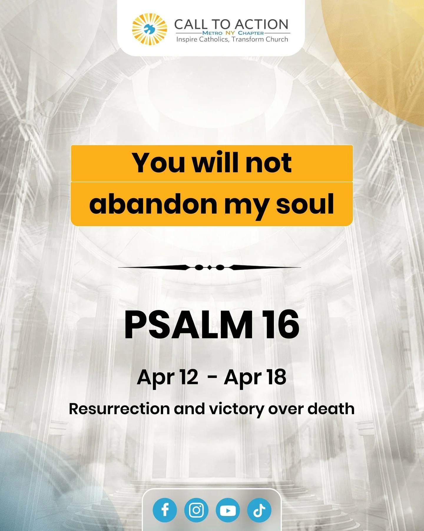 True hope is found in the assurance that we are never alone. This divine promise provides the strength to move forward with peace and purpose.

#CTAMetroNY #FaithReflection #DivinePromise #FaithInAction #SpiritualStrength