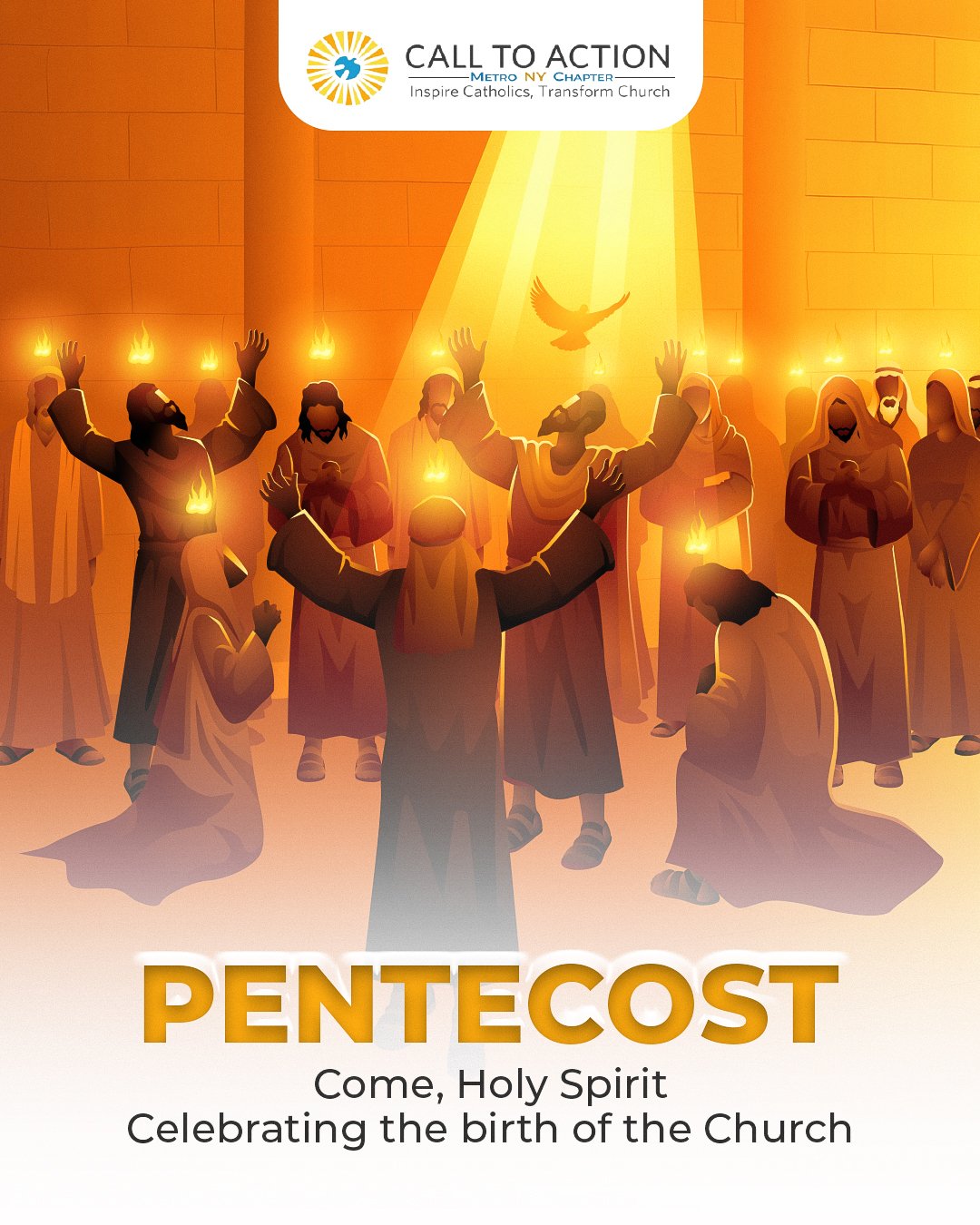 On Pentecost, we celebrate the power of unity, faith, and renewal. Marking the descent of the Holy Spirit, it is a reminder of courage, purpose, and the strength found in coming together as one community.

May this day inspire us to speak with compas