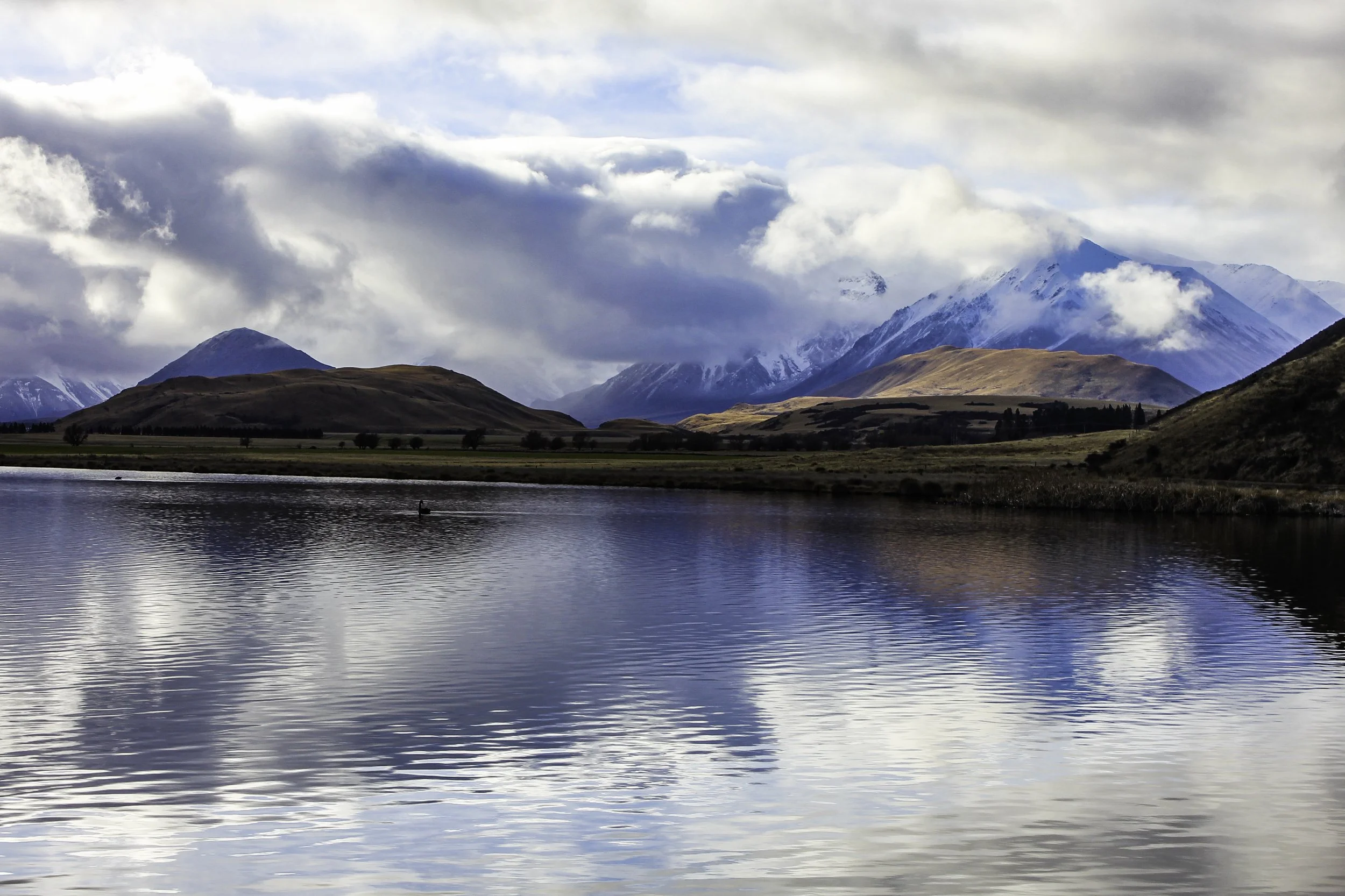 Lake Heron 2021.06. South Island, New Zealand