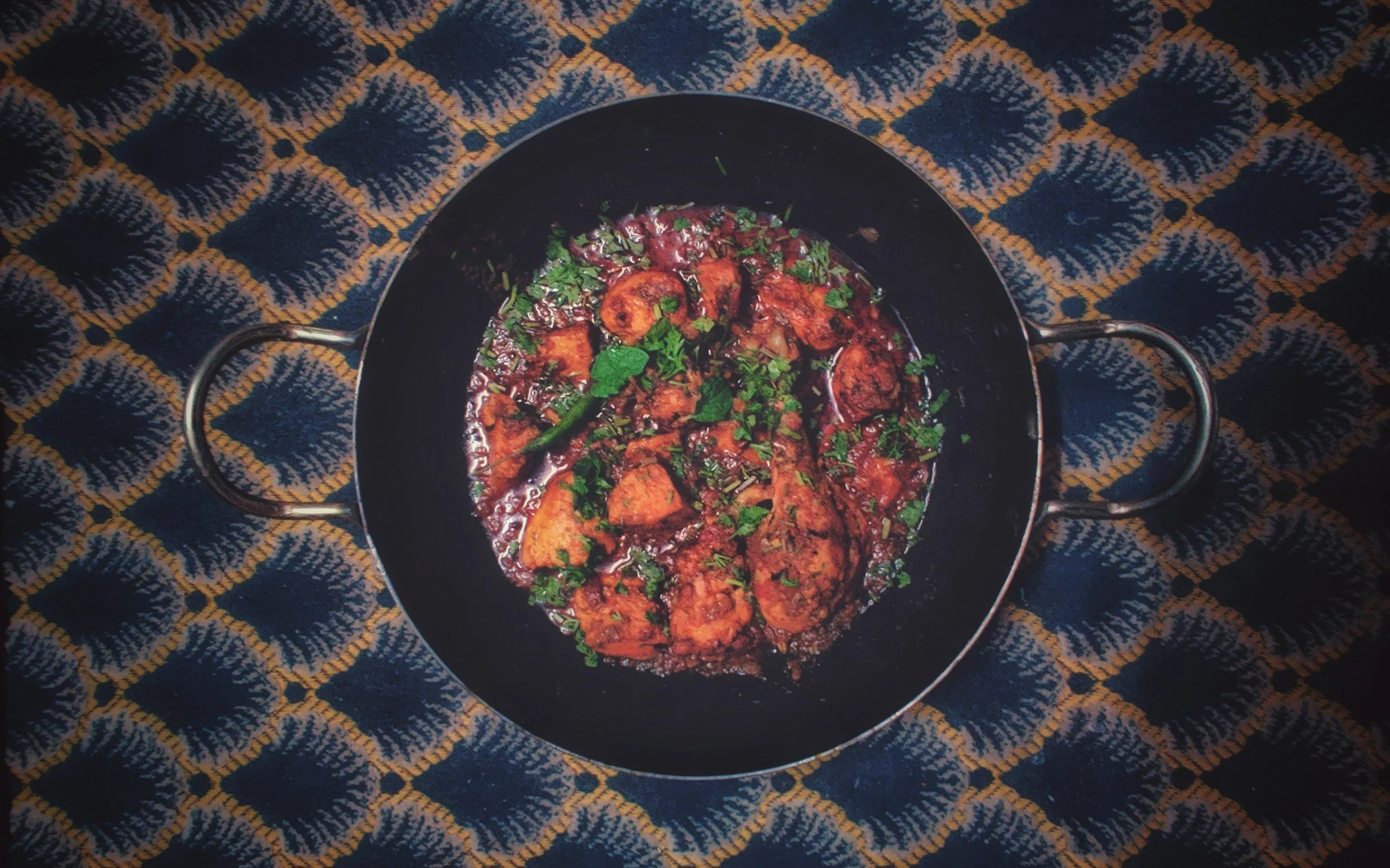 Lentil &amp; Aubergine Stew