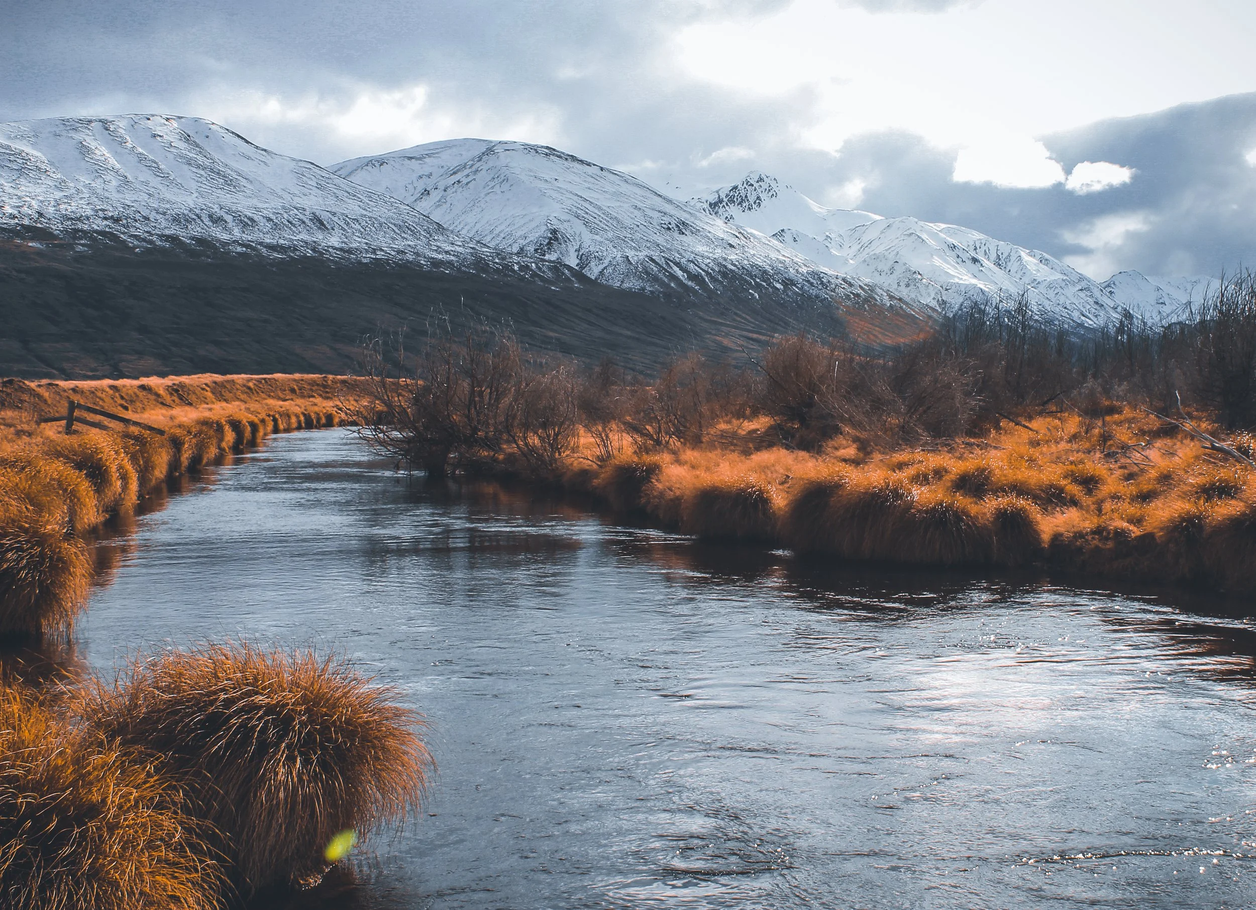 Loch Katrine 2020.08 Lake Sumner National Park. New Zealand