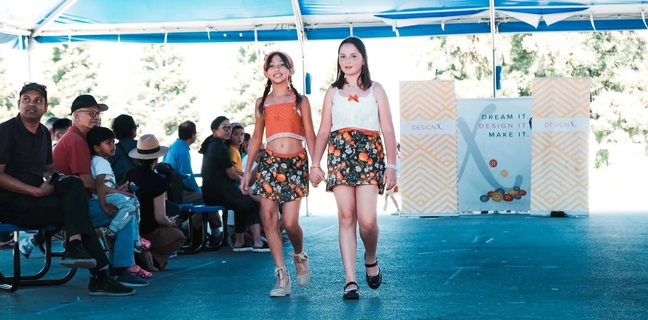 Teens Fashion Show at DesignX summer programs, Bay Area, CA