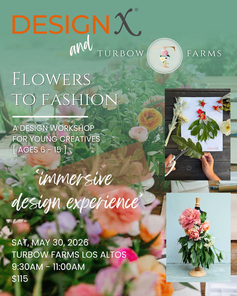 Flowers to Fashion: A Design Workshop for Young Creatives
