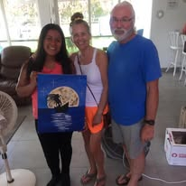 Our painting ministry was always a success for those to receive a gift