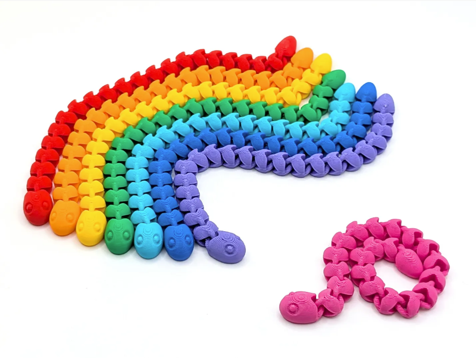 RAINBOW FLEXI SNAKES