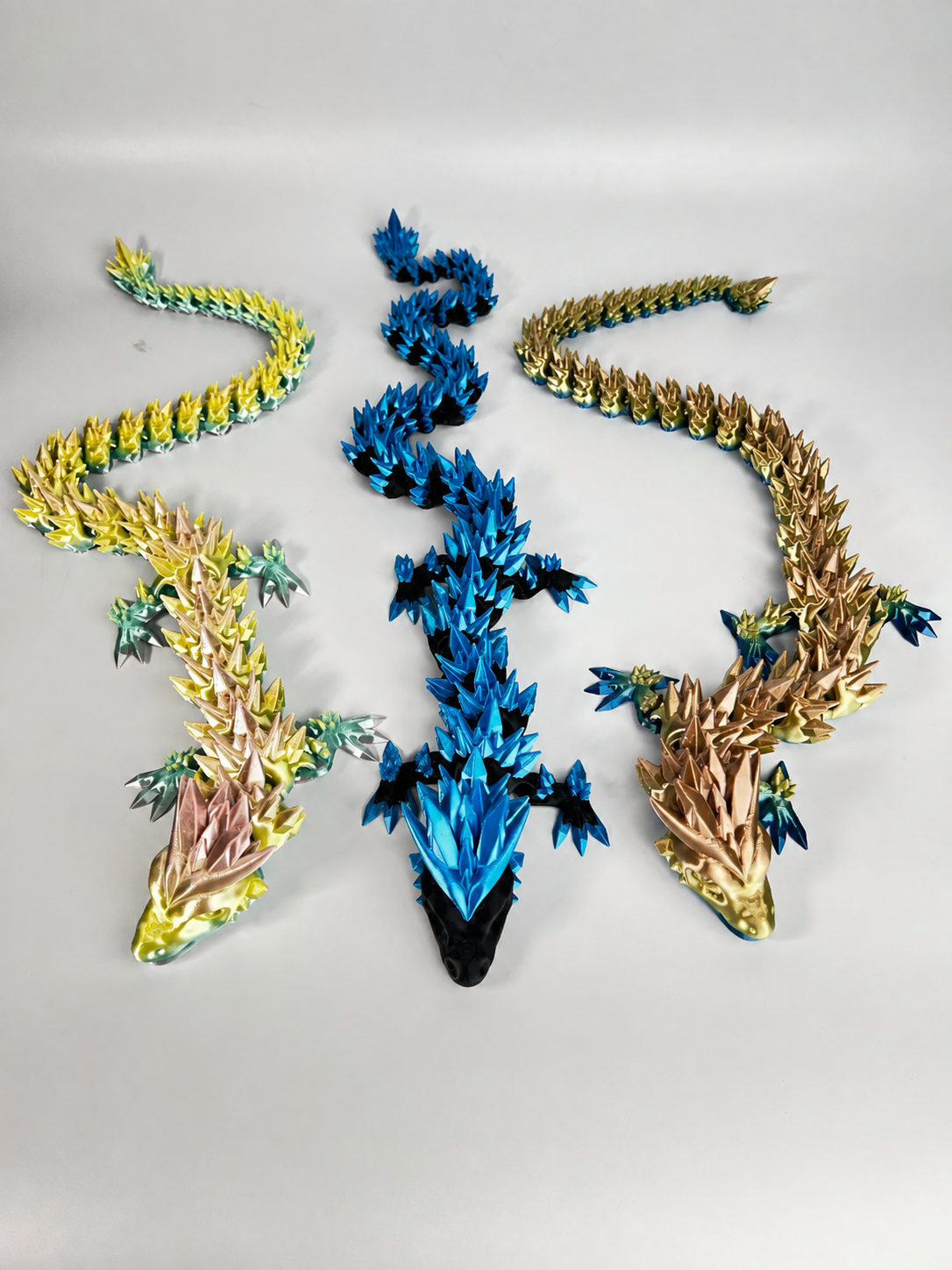 ARTICULATED FLEXI CRYSTAL DRAGON