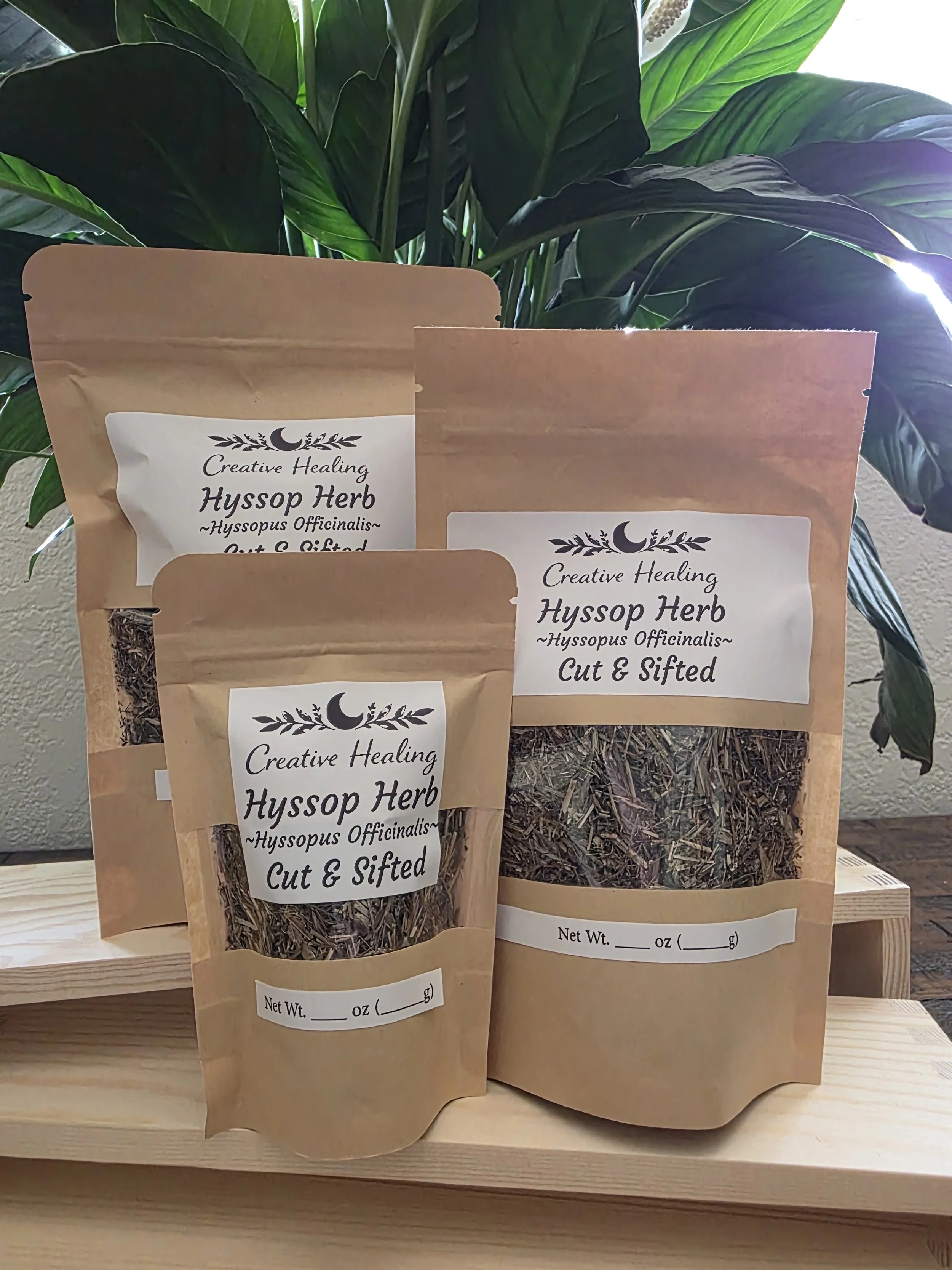 Hyssop Herb (Cut and Sifted) (Hyssopus officinalis)
