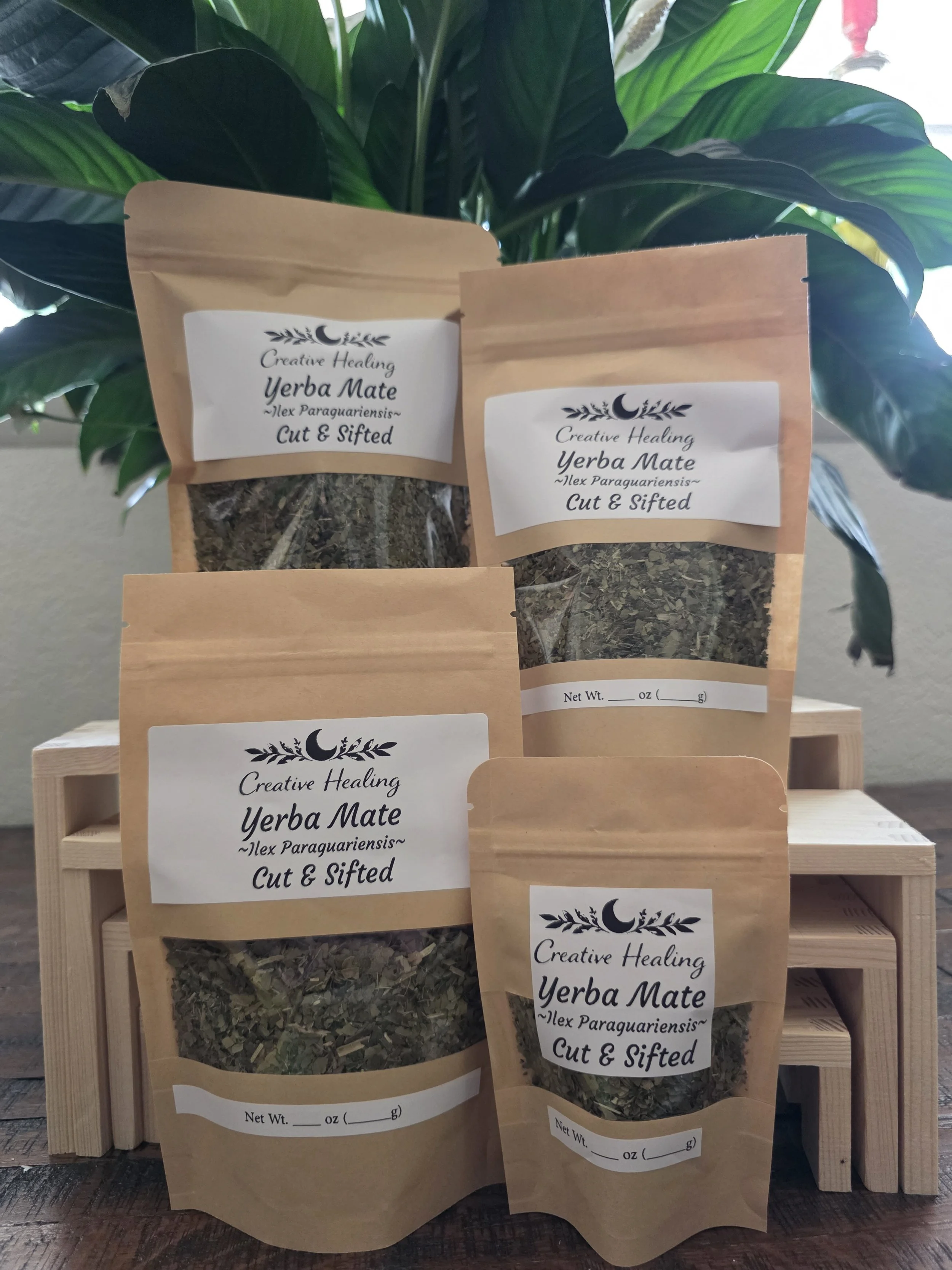 Yerba Mate (Green, Cut & Sifted) (Ilex paraguariensis)