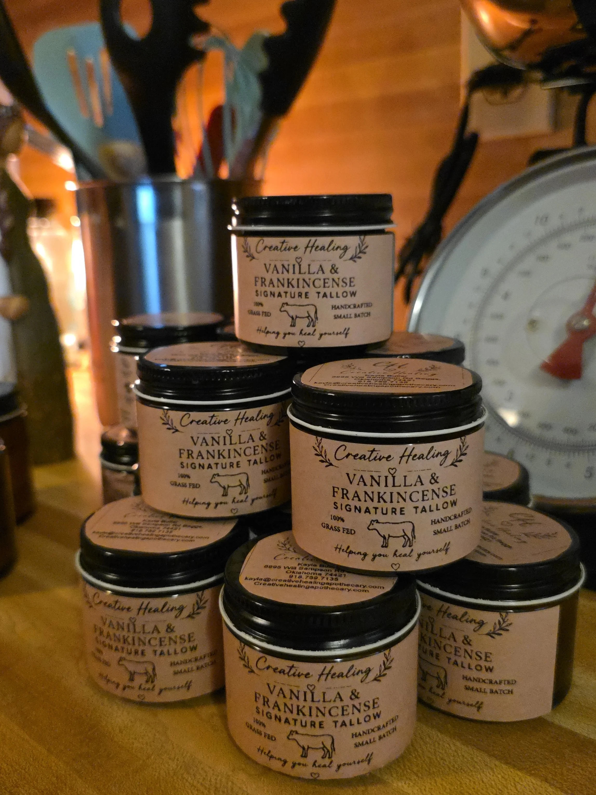 Vanilla & Frankincense Signature Tallow