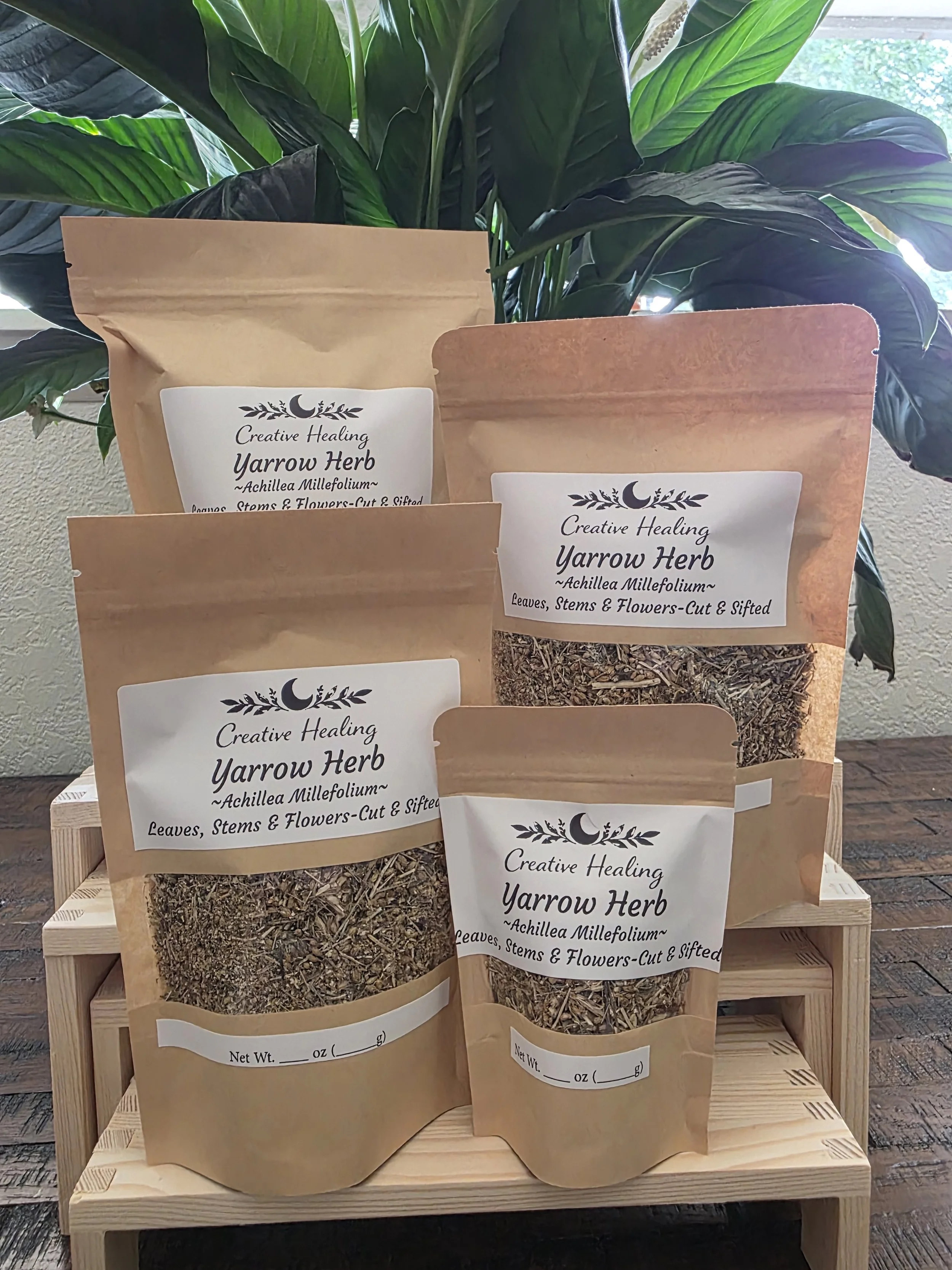Yarrow Herb (Cut & Sifted) (Achillea millefolium)
