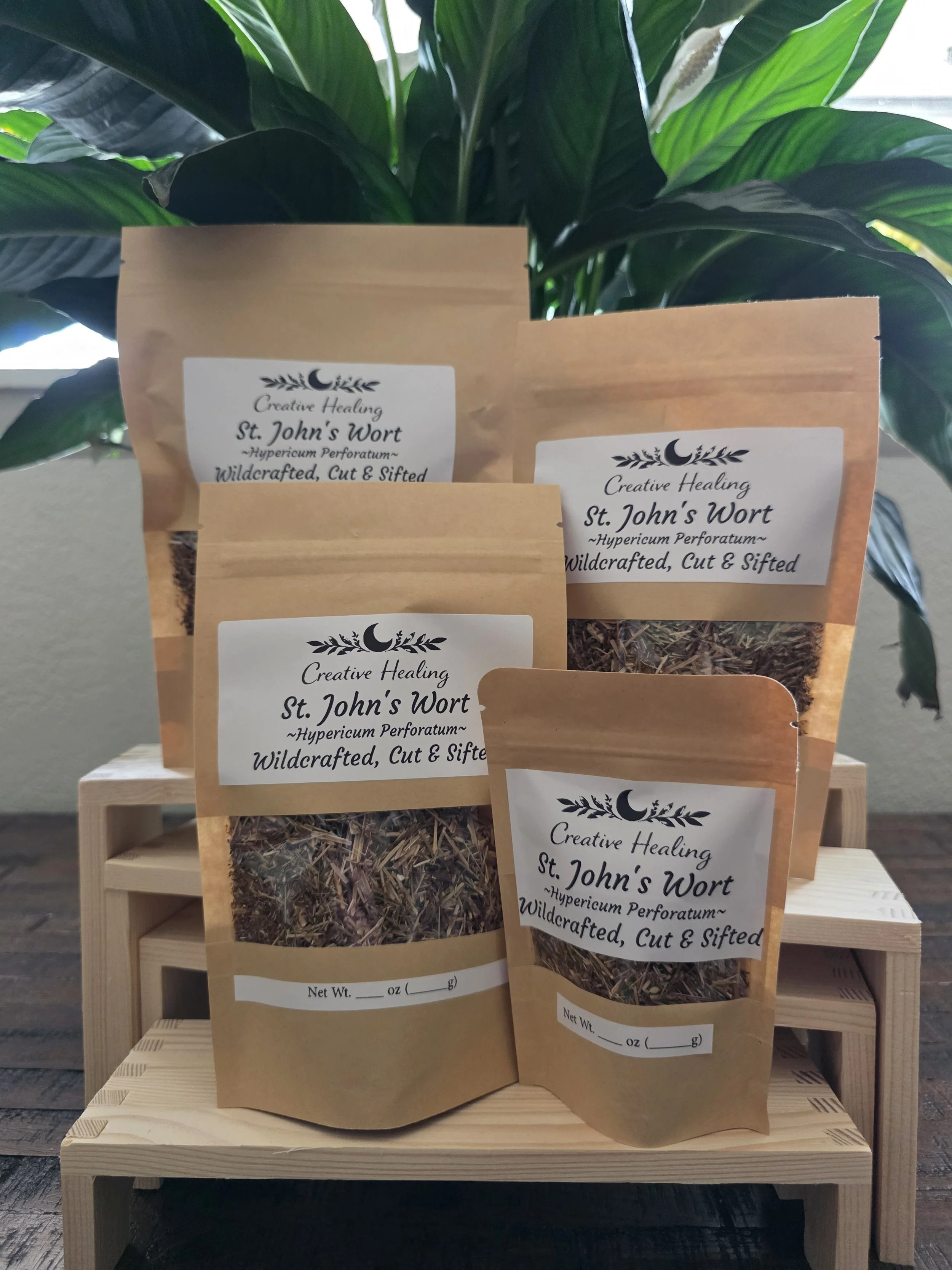 St. John’s Wort (Cut & Sifted, Wild Crafted) (Hypericum perforatum)