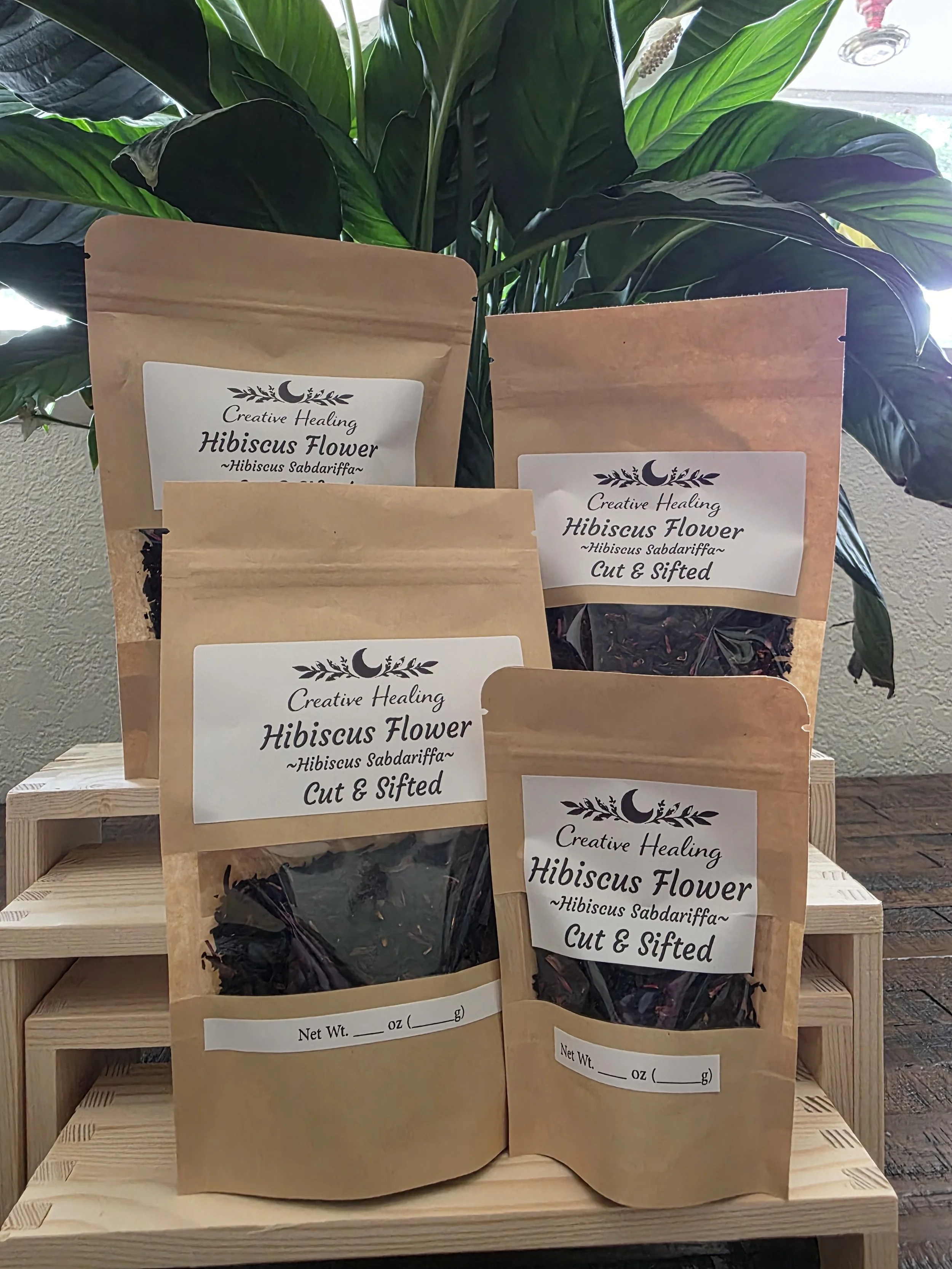 Hibiscus Flower (Cut and Sifted) (Hibiscus sabdariffa)