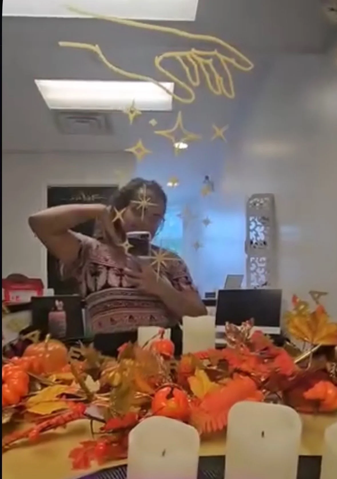 Picture of Monique Thaker at previous spa, Instagram post