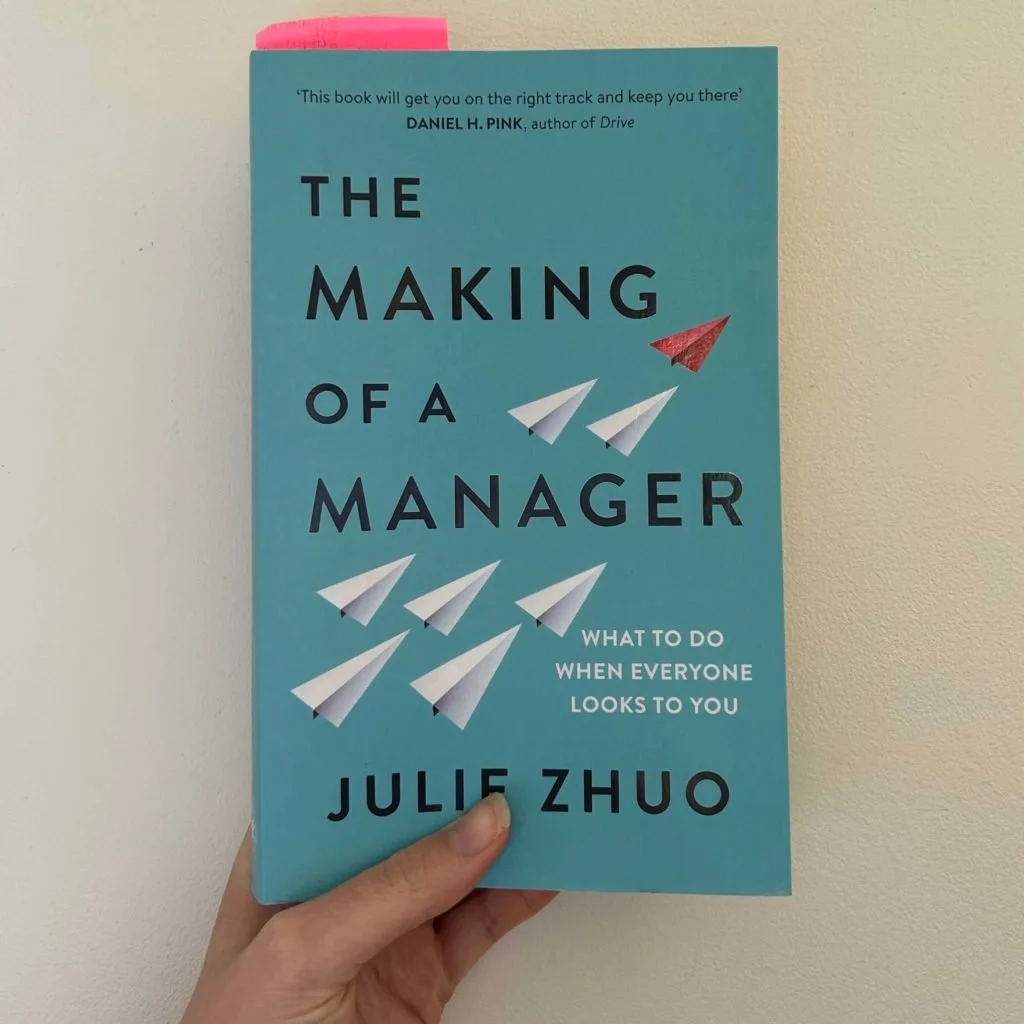 The Making of a Manager by Julie Zhuo.