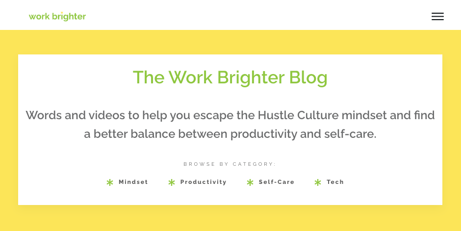The Work Brighter Blog teaser