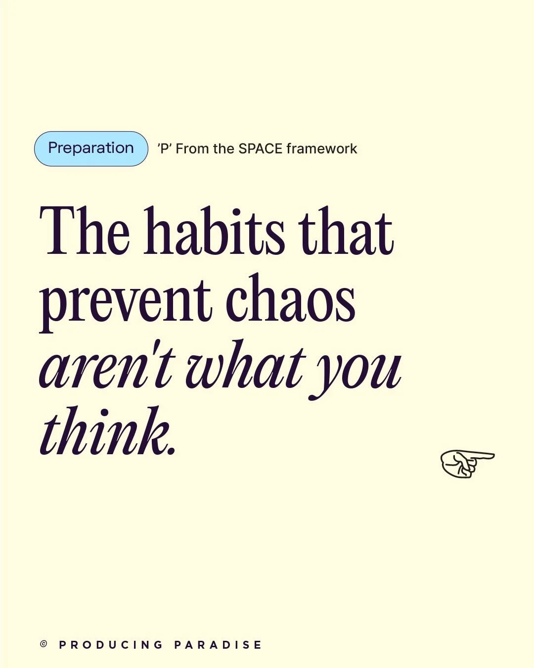 After 20 years in operations, I can tell you: the difference between smooth operations vs constant crisis? Tiny maintenance habits. Small, consistent actions compound over time. What&rsquo;s one tiny maintenance habit you could add this week? #SPACE 