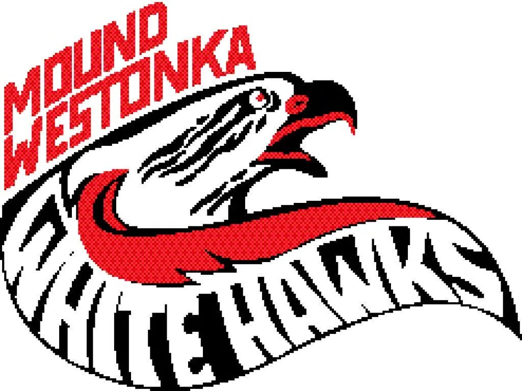 Classic Mound Westonka White Hawks Logo