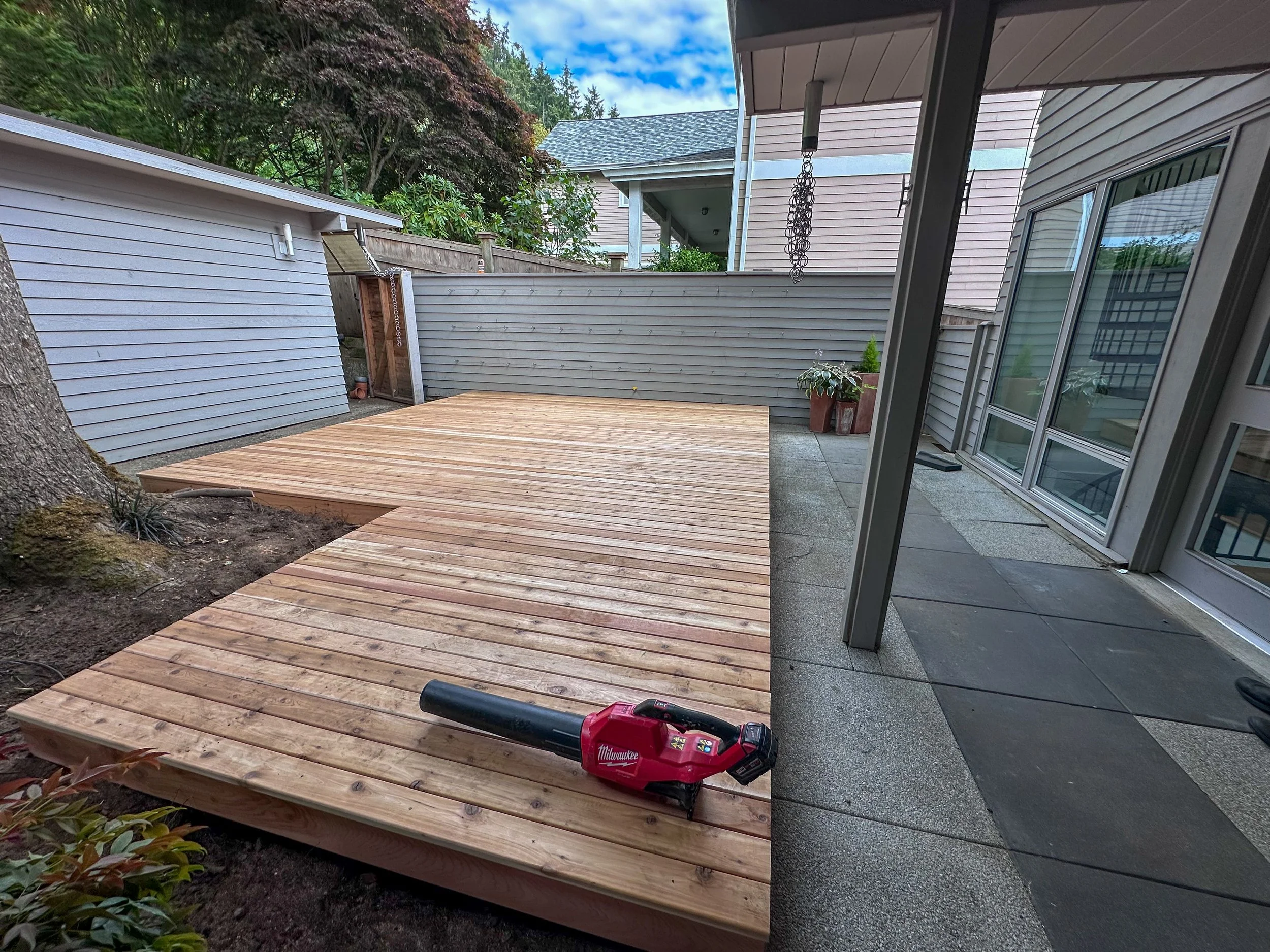 CAS project: DECK INSTALL