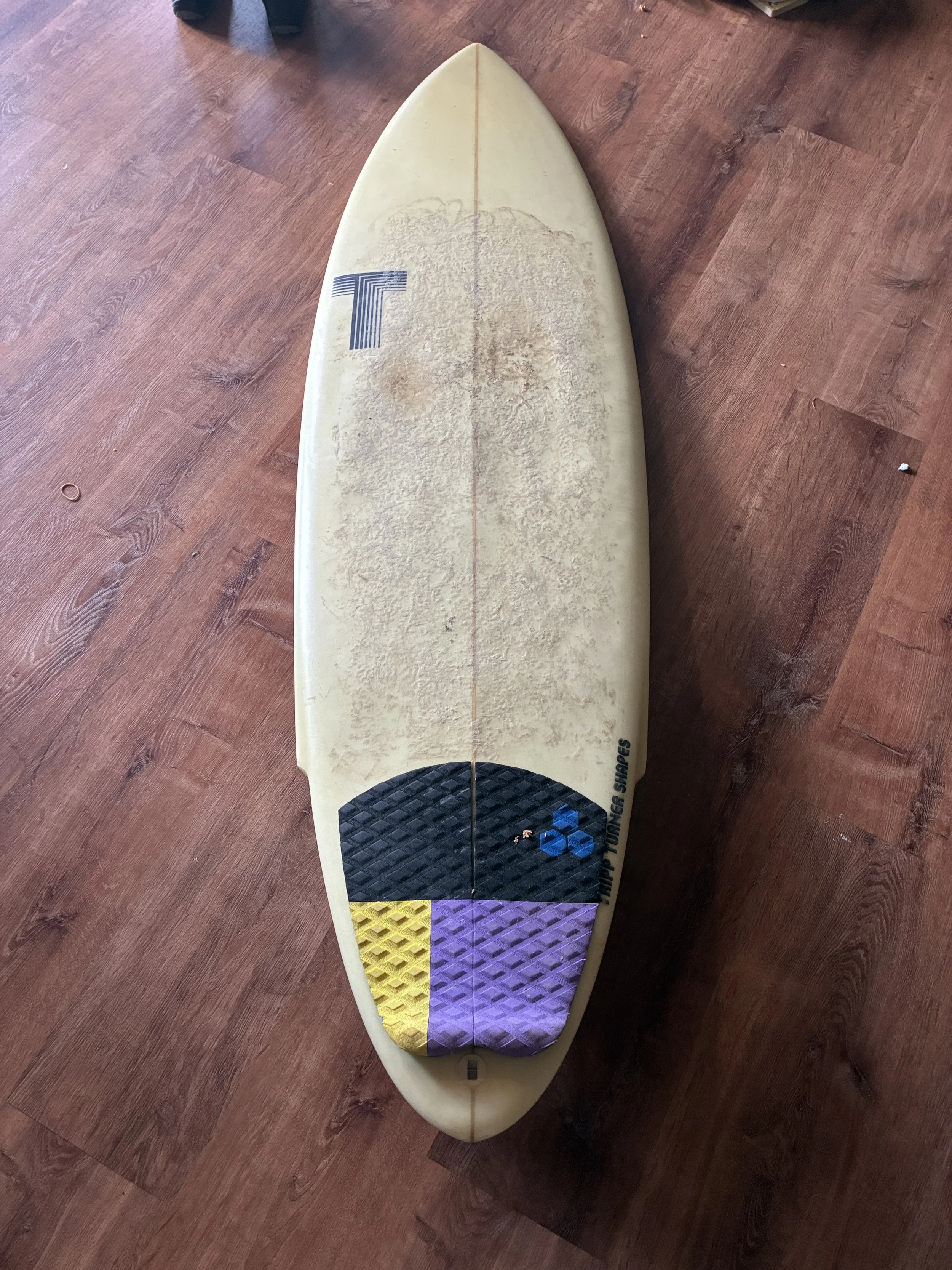 5’10 Epoxy Quad Round Pin