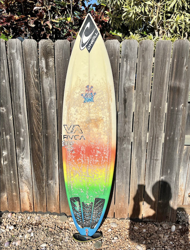 6’4 Custom Ebert Shortboard