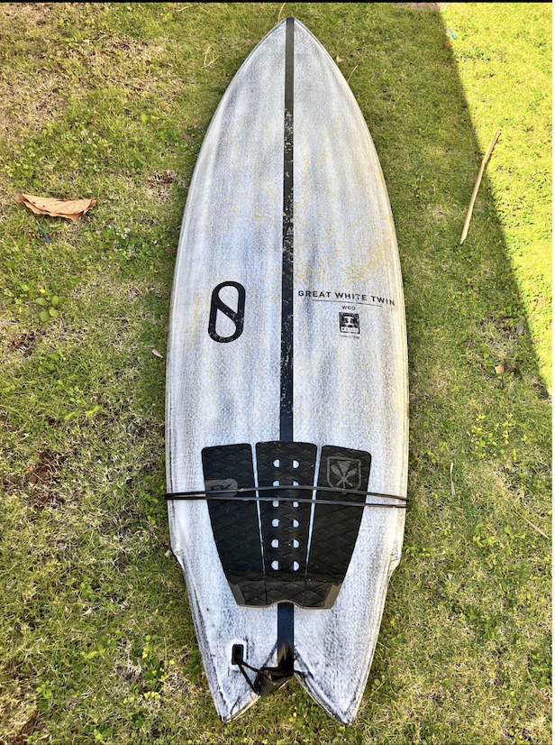 5’9 Slater Designs, Great White Twin